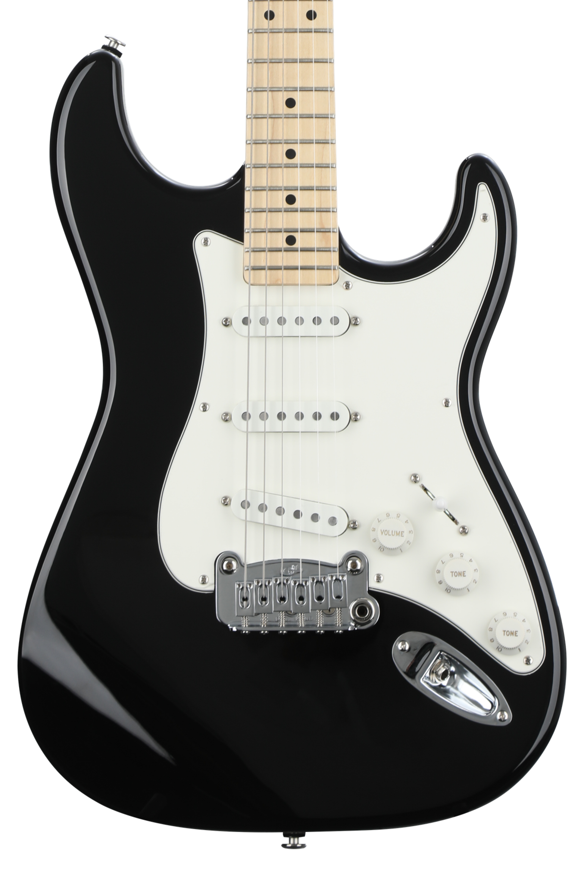 G&L Fullerton Deluxe Legacy Electric Guitar - Jet Black with