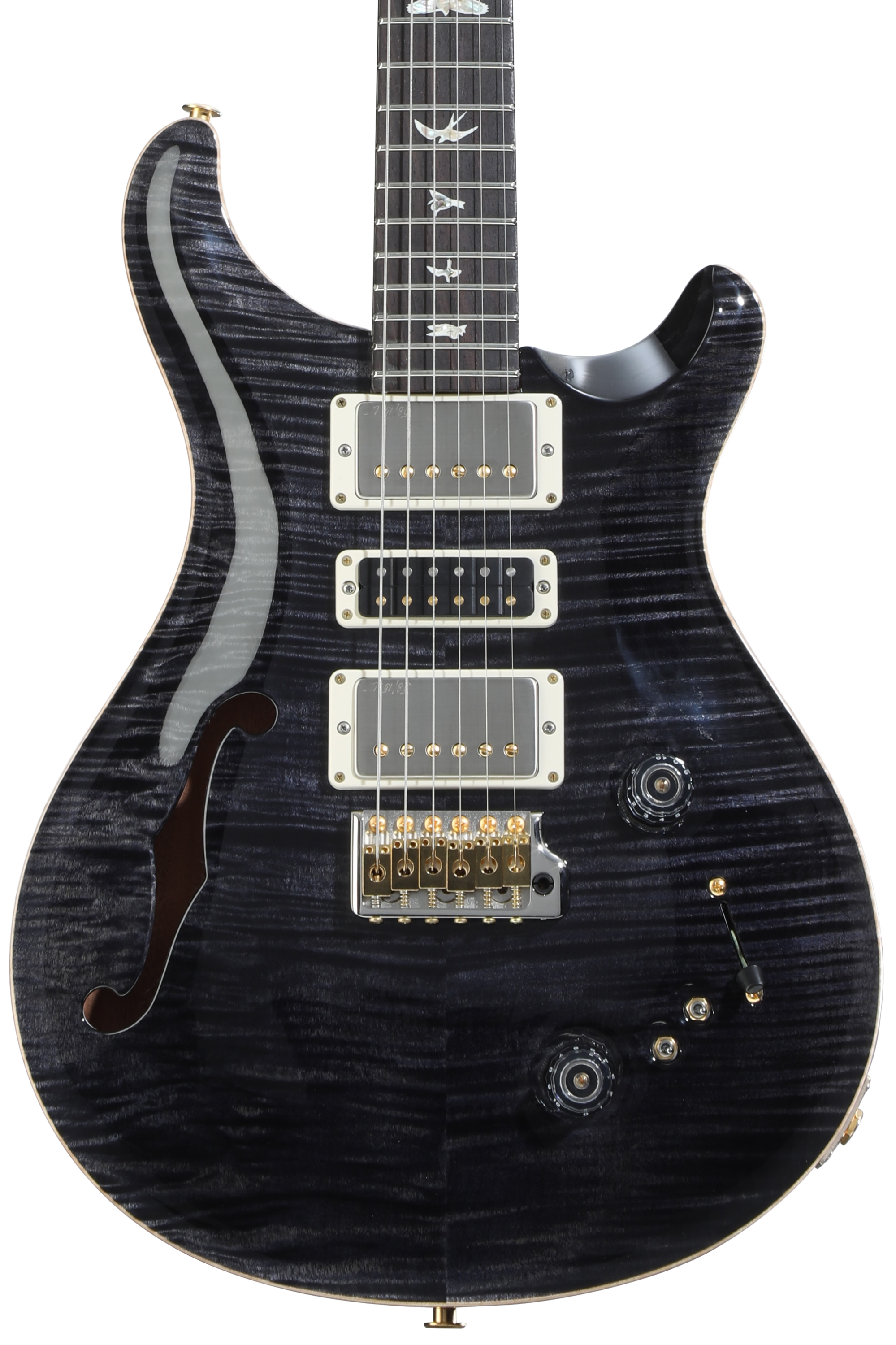 PRS Special Semi-Hollow 10-Top Electric Guitar - Charcoal