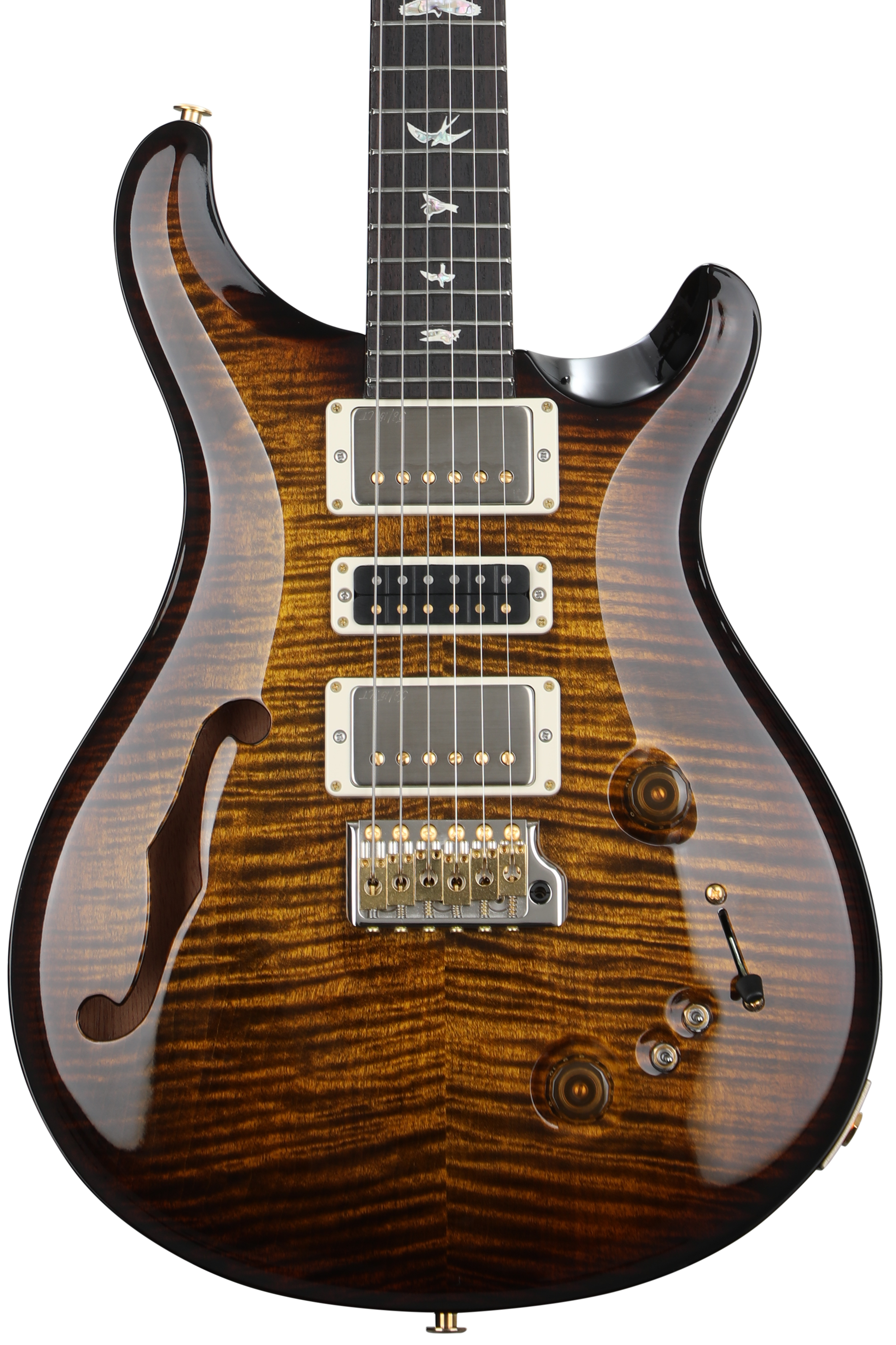 ギター PRS Special 22 Semi-hollow 10 top Platinum PRS Special Semi-Hollow 10-Top With Pattern Neck Electric