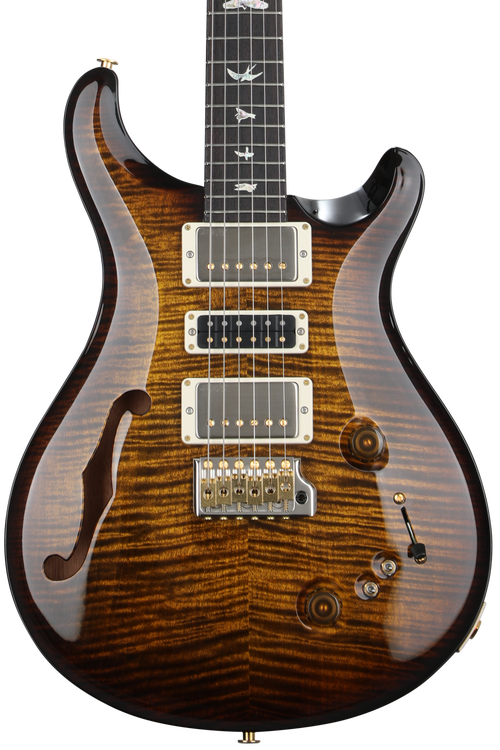 PRS Special Semi-Hollow 10-Top Electric Guitar - Black Gold