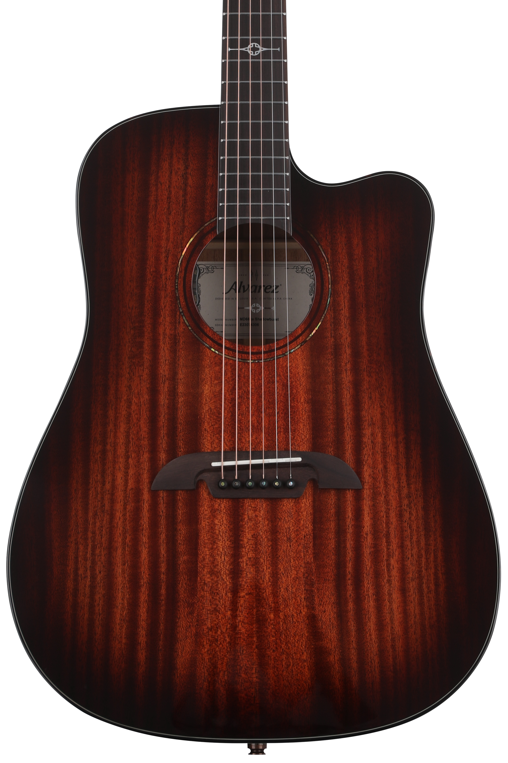Alvarez MD66ce Shadowburst Masterworks Series Acoustic-electric
