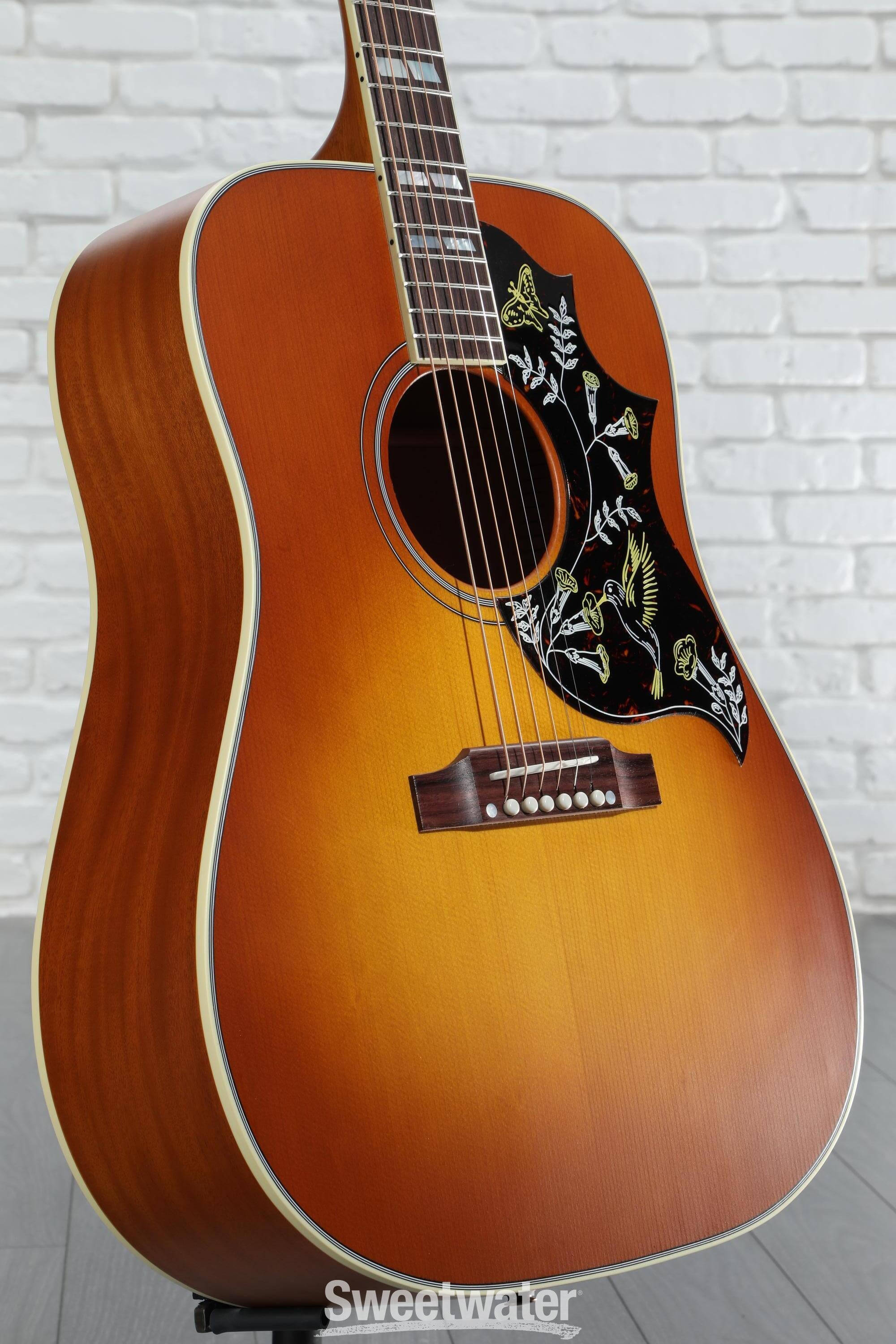 Photo of Gibson Acoustic Hummingbird Faded Acoustic-electric Guitar - Heritage Cherry Sunburst
