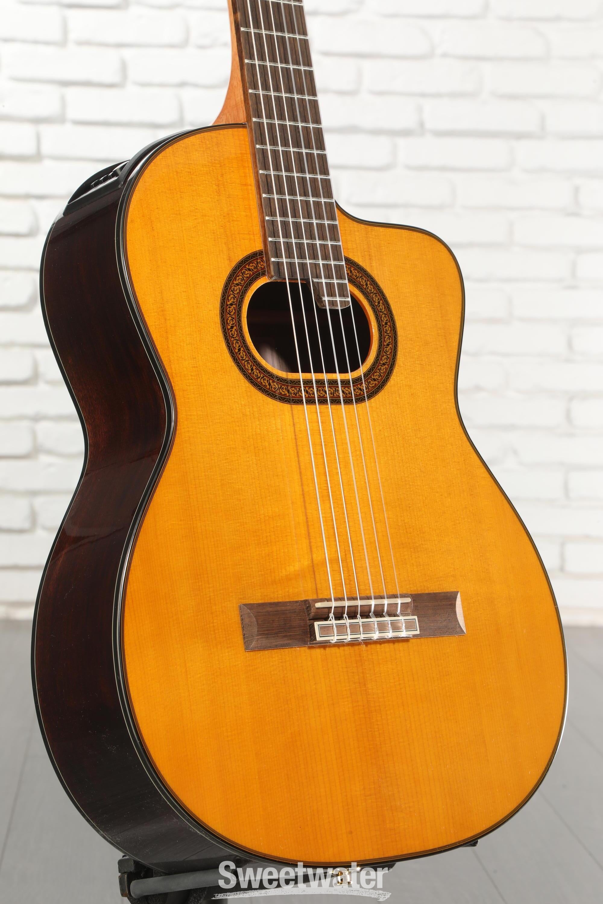 Photo of Takamine GC-6CE, Nylon String Acoustic-Electric Guitar - Natural