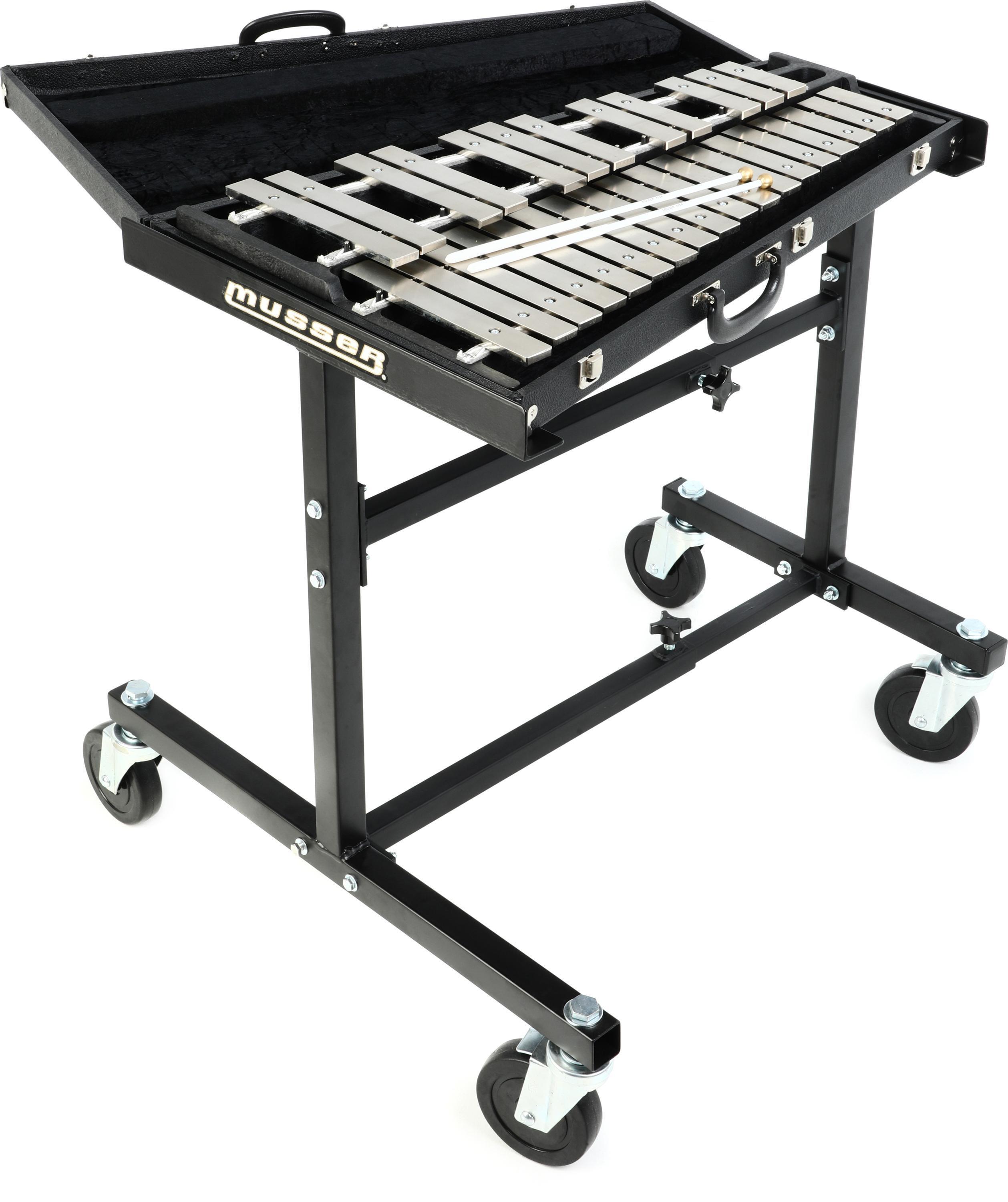 Musser M7645 2.5-octave Classic Bells with Moto Cart Frame
