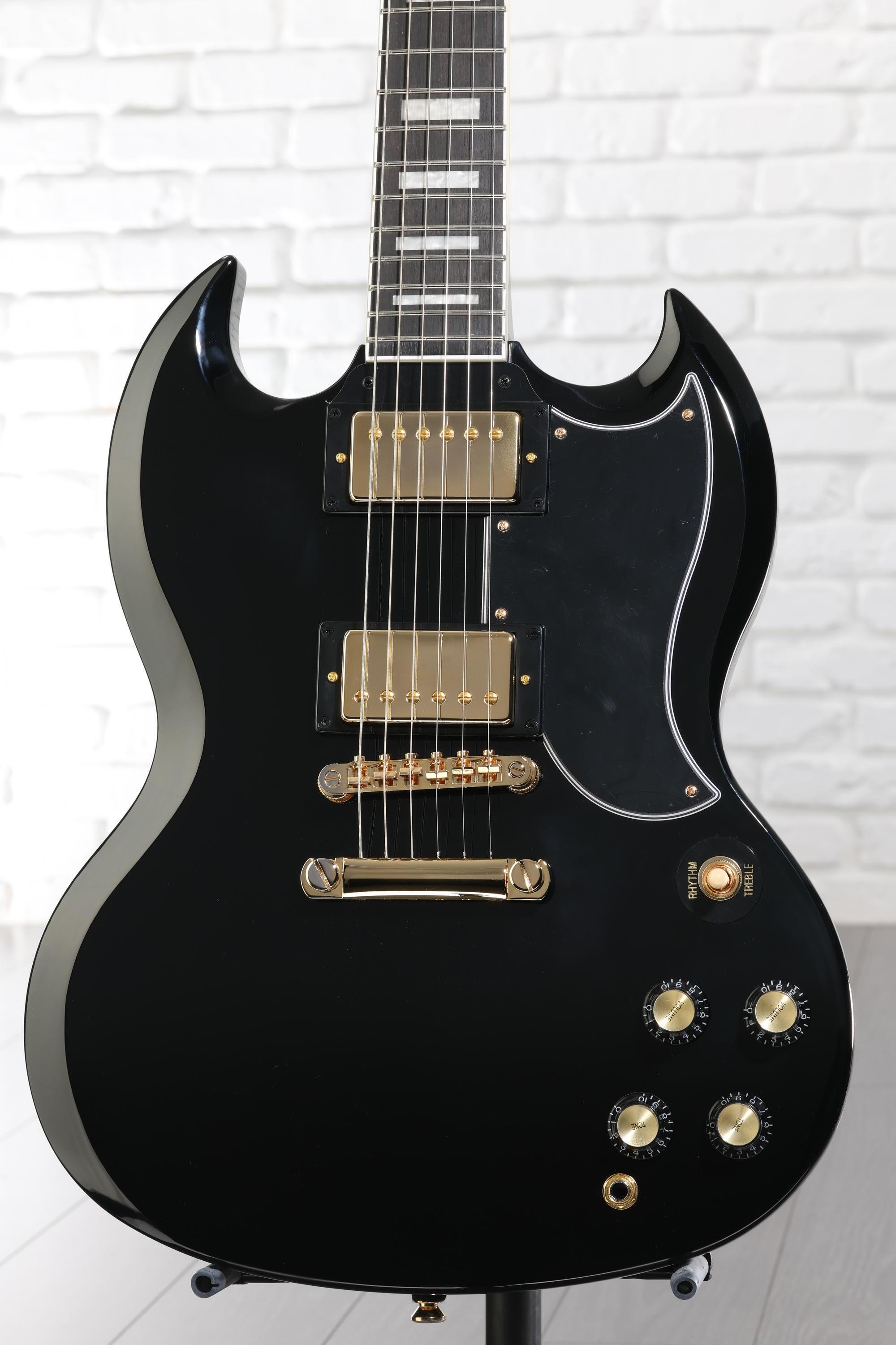 Epiphone SG Custom Electric Guitar - Ebony | Sweetwater