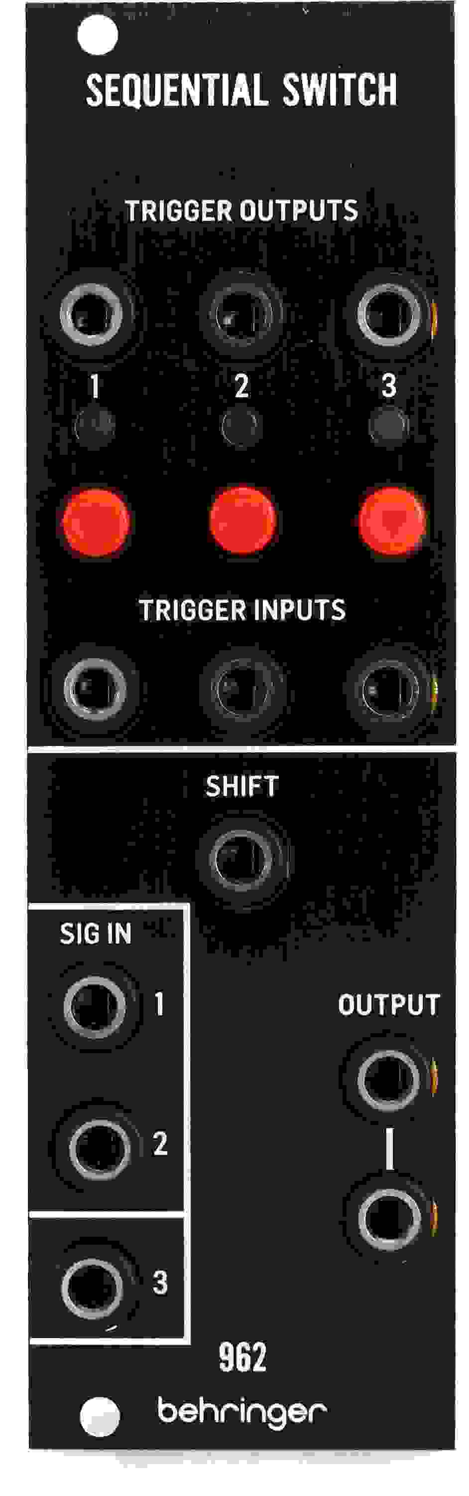 Behringer 962 Sequential Switch Eurorack Module Sweetwater
