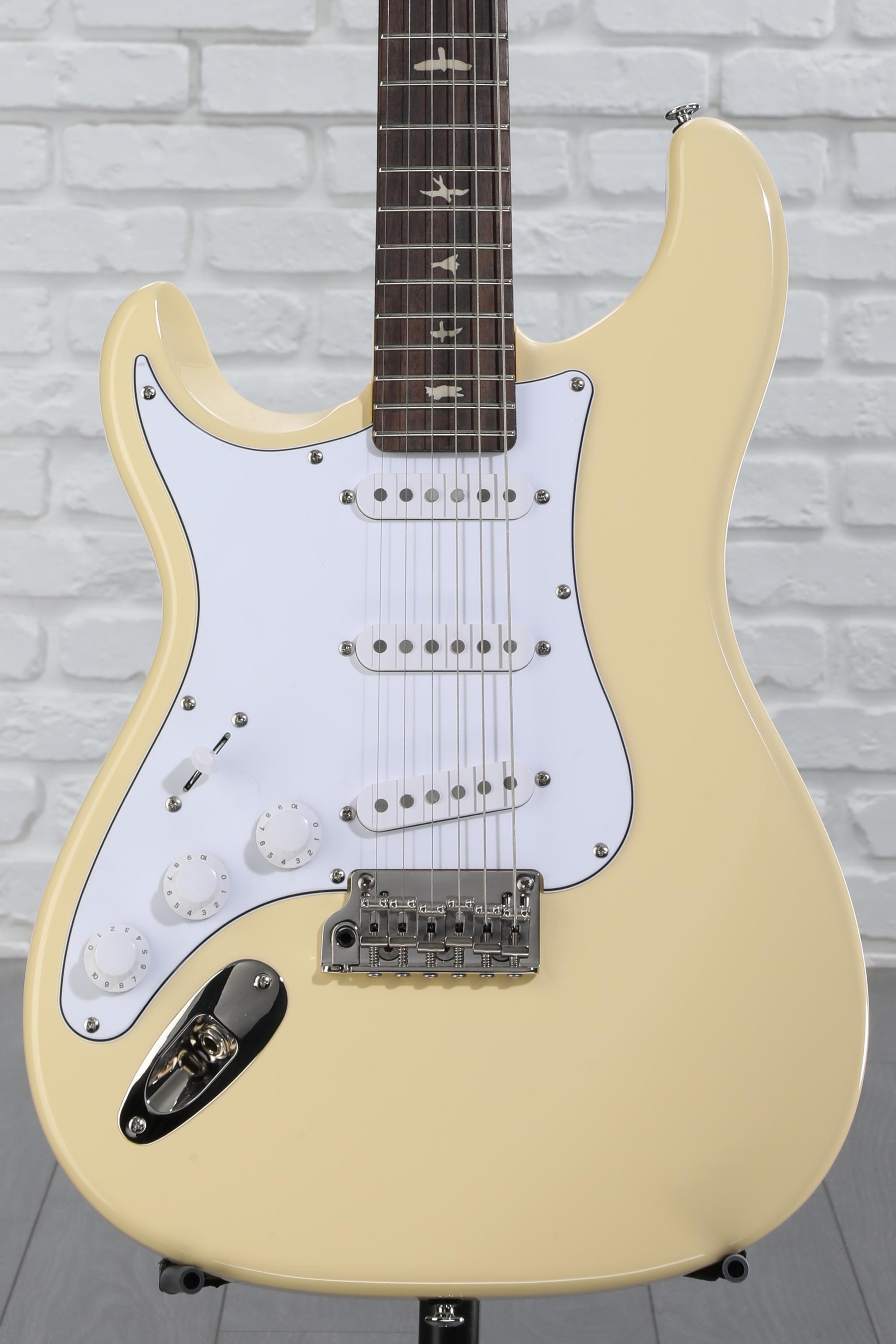PRS SE Silver Sky Left-handed Electric Guitar - Moon White