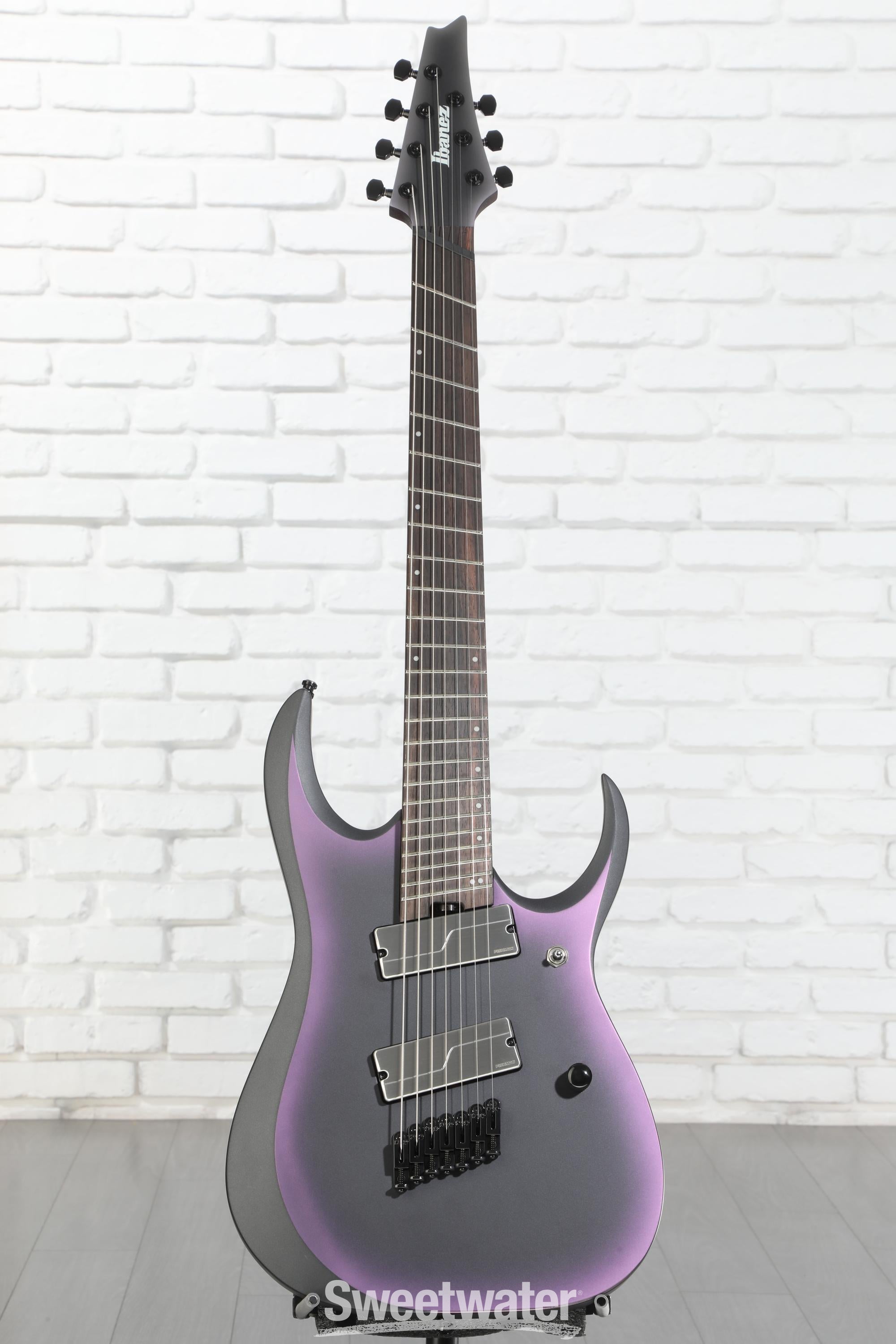 Ibanez Axion Label RGD71ALMS - Black Aurora Burst Matte | Sweetwater