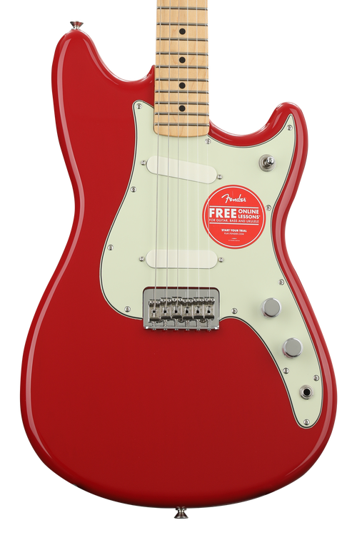 Fender Duo-Sonic - Torino Red with Maple Fingerboard
