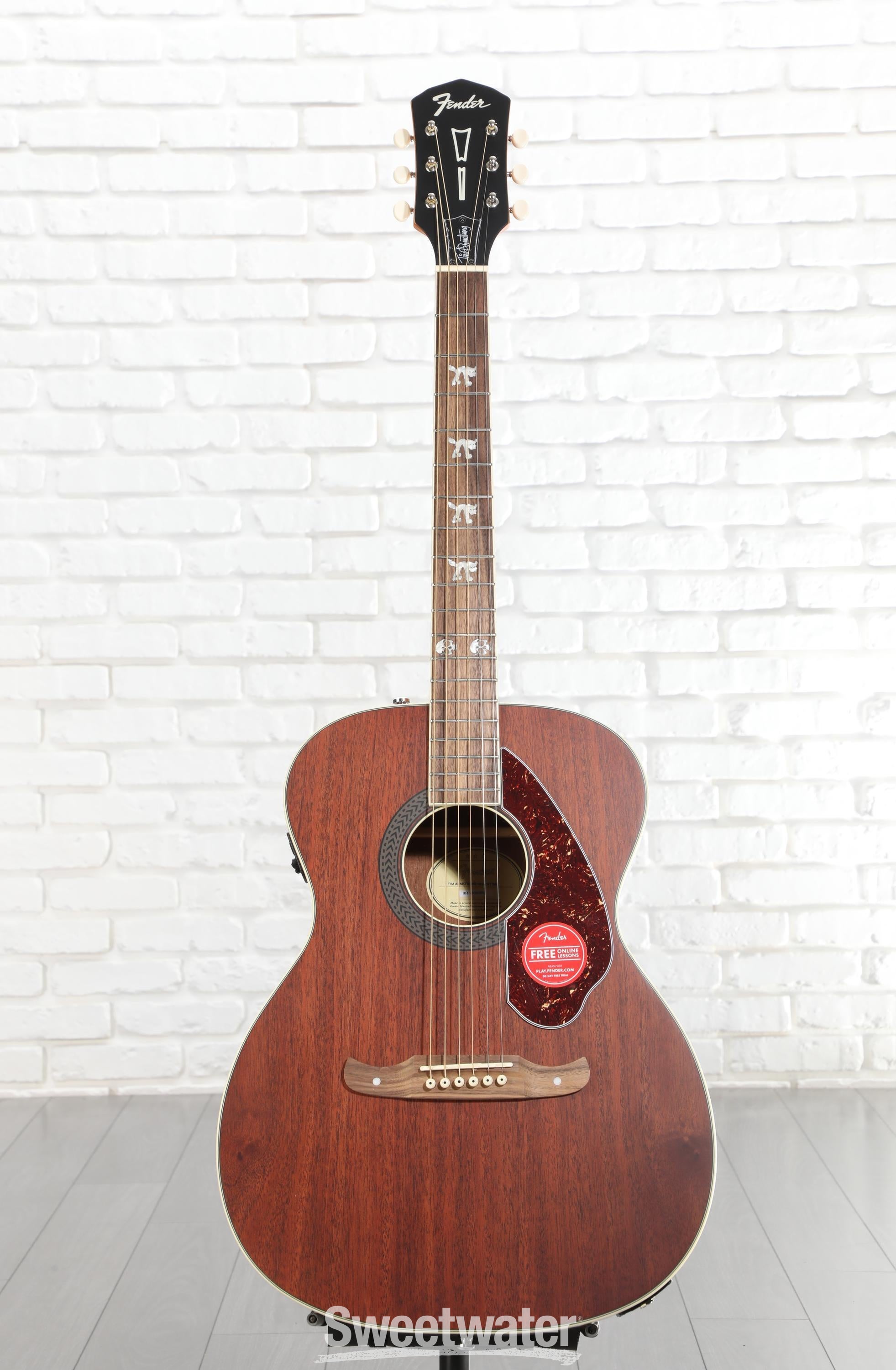 Fender Tim Armstrong Hellcat Acoustic-electric Guitar - Natural