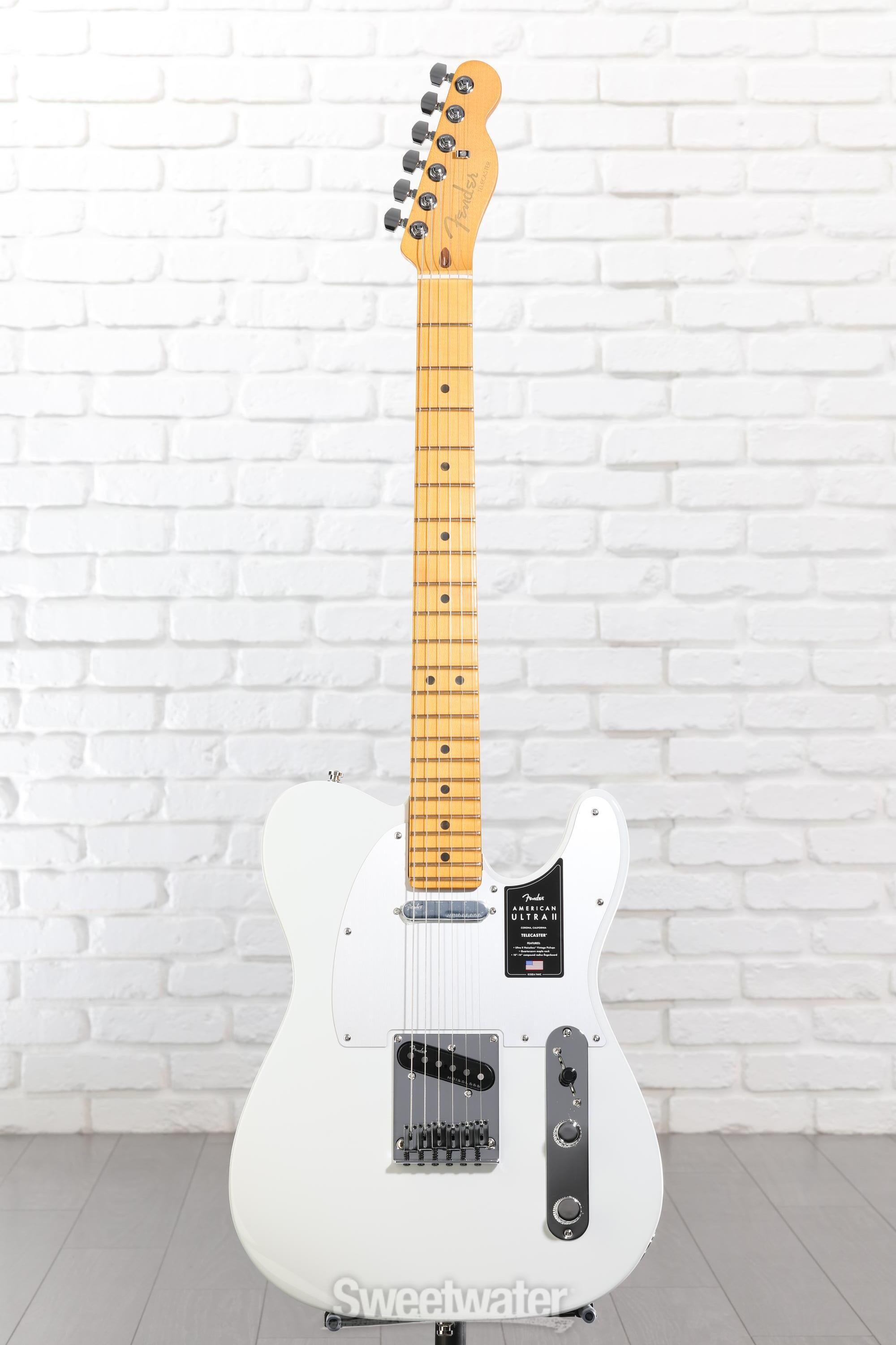 Fender American Ultra II Telecaster Electric Guitar - Avalanche