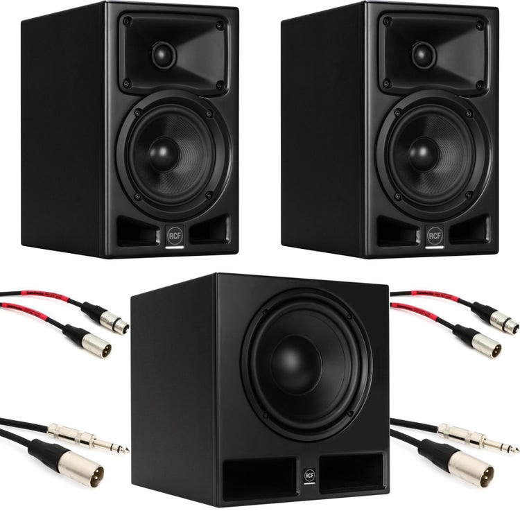 rcf studio monitors