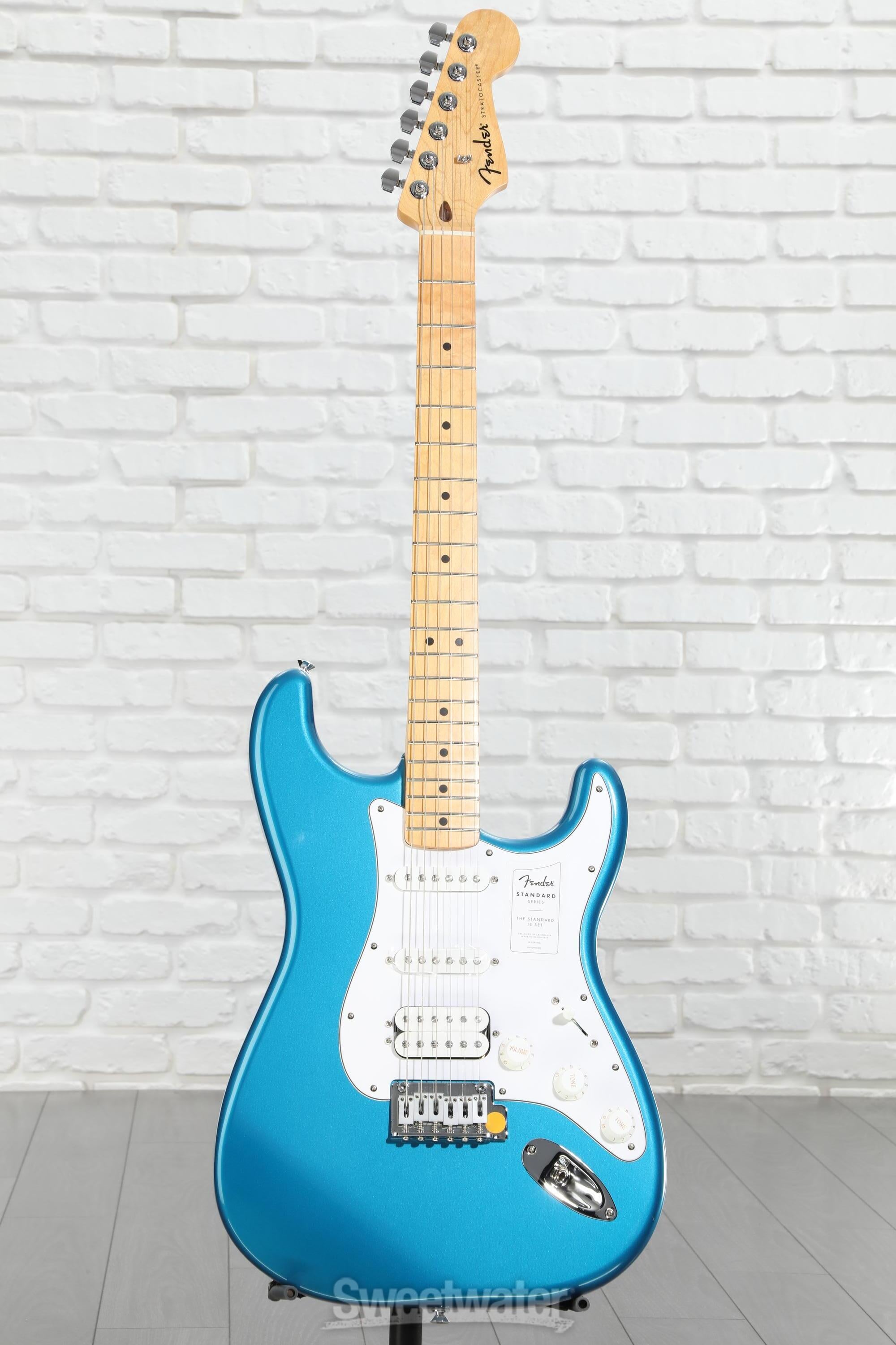 Fender Standard Stratocaster HSS Electric Guitar - Aqua Marine