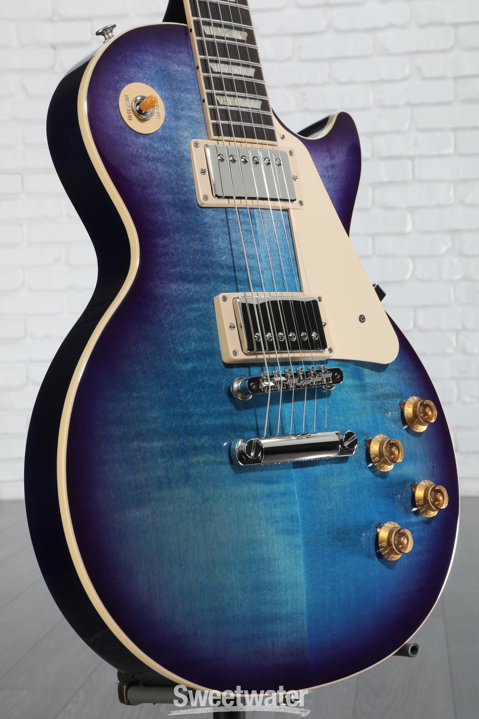ギター Gibson LesPaul 50sSTD BlueberryBurst Gibson Les Paul Standard 50s Figured Top Blueberry Burst