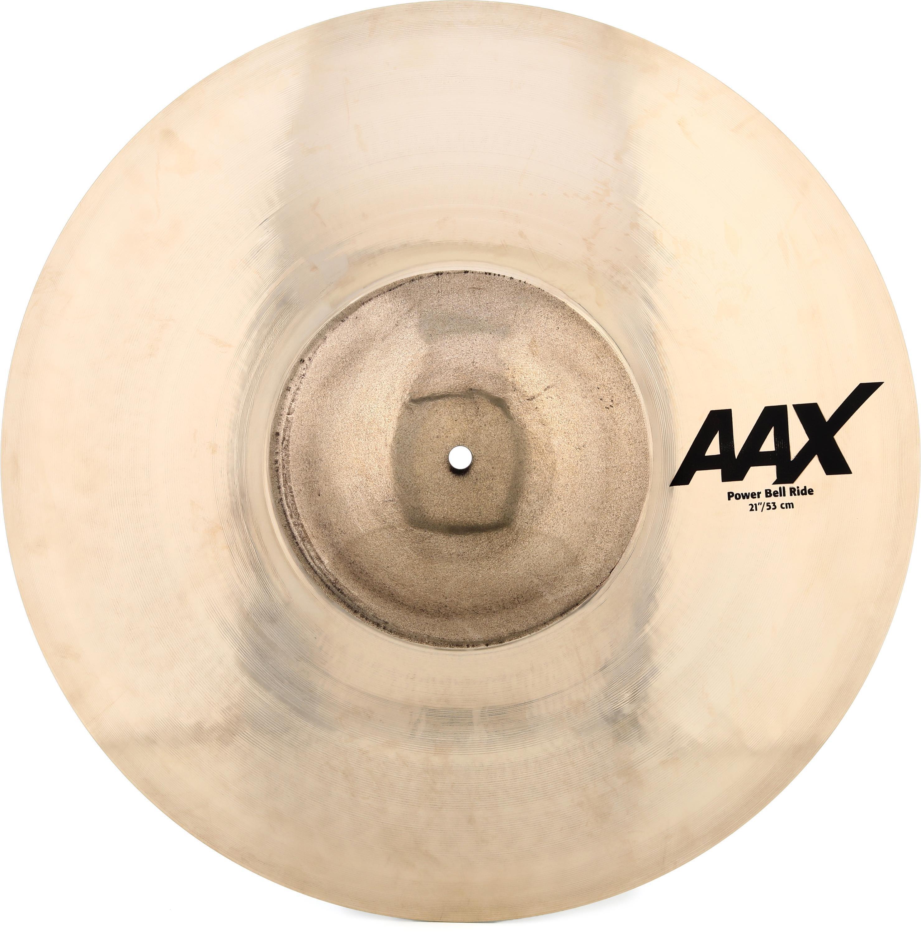 Photo of Sabian AAX Power Bell Ride Cymbal - 21 inches