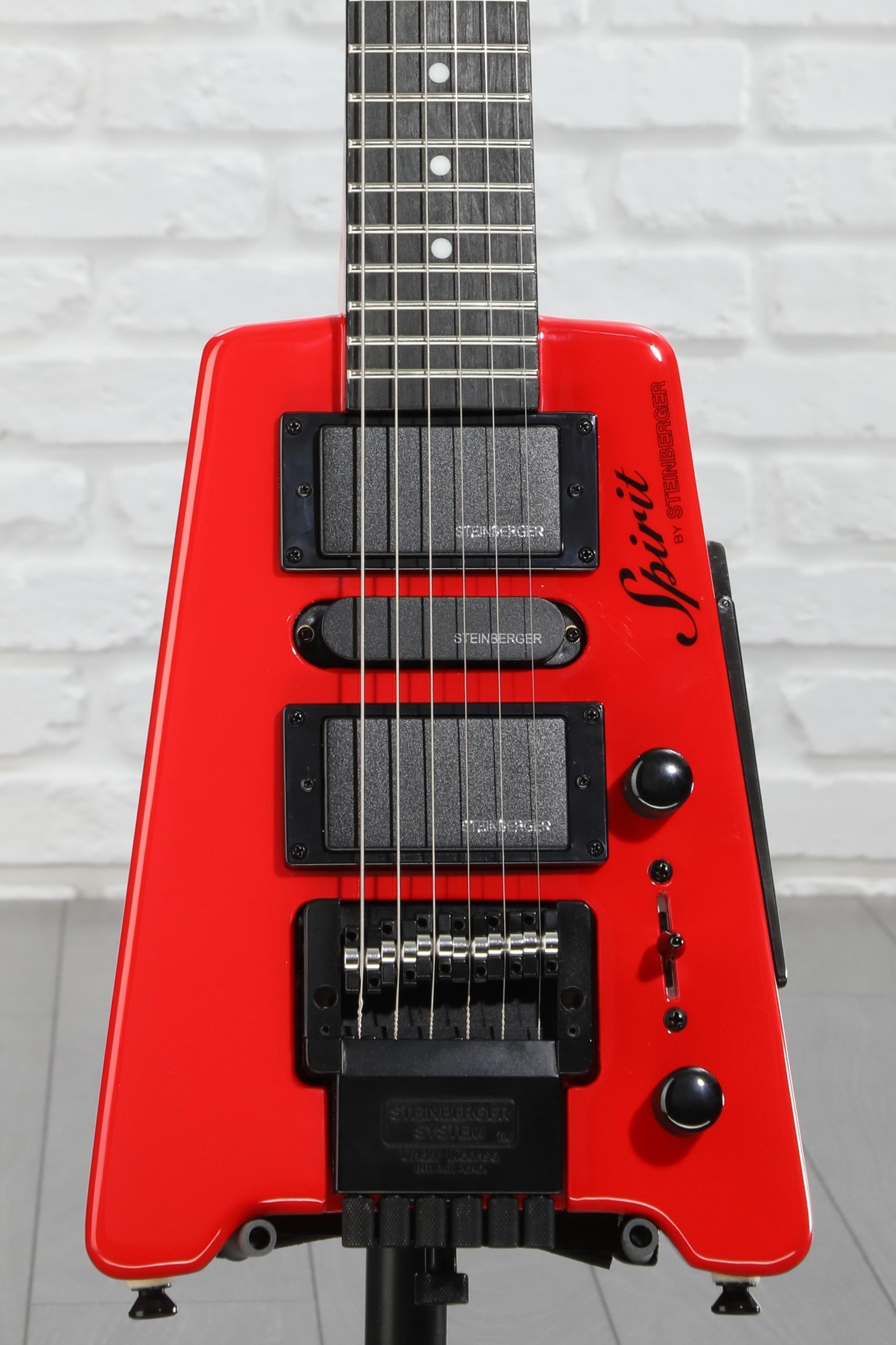 Steinberger Spirit GT-PRO Deluxe Electric Guitar - Hot Rod Red