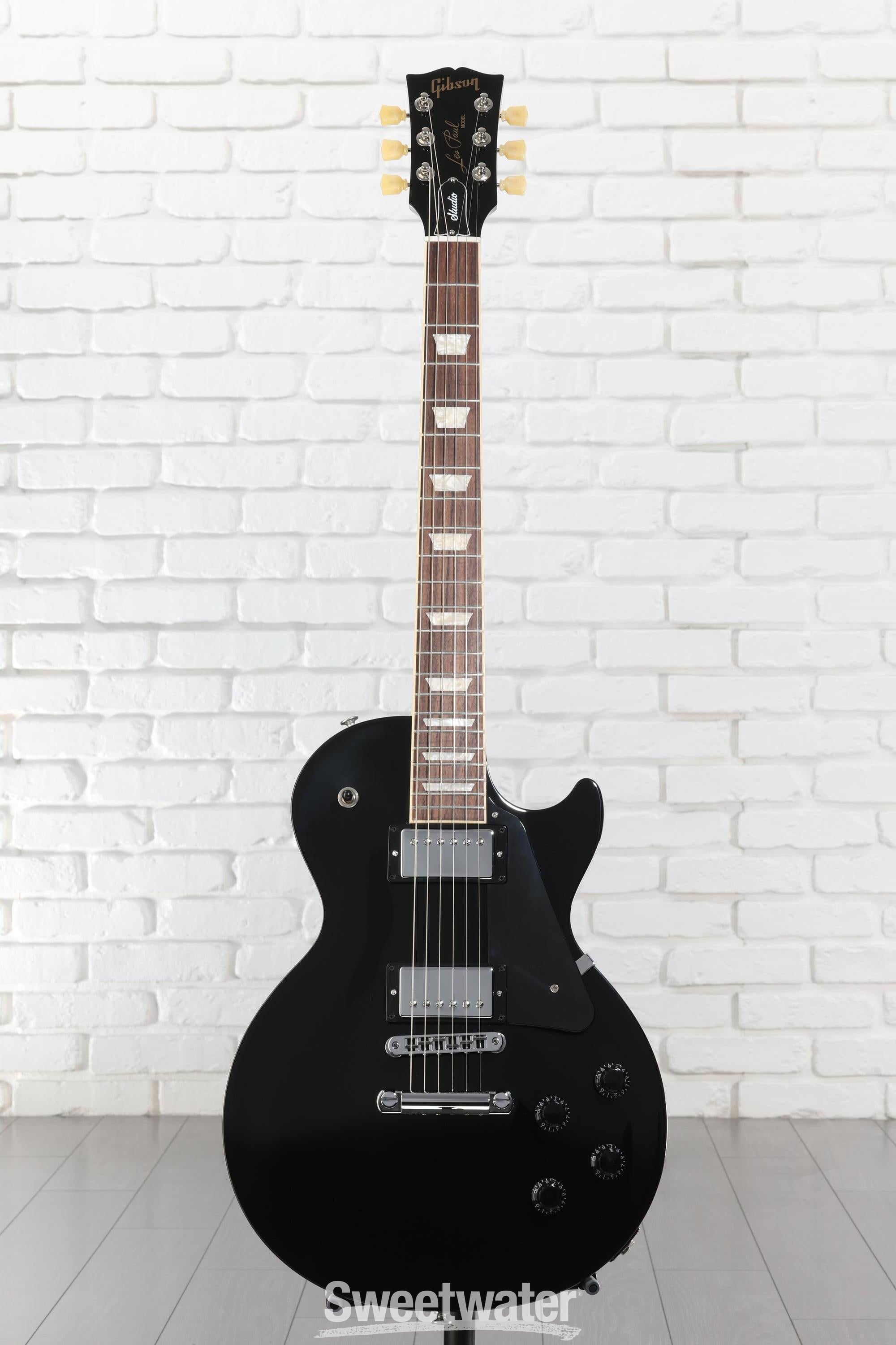 Gibson Les Paul Studio Electric Guitar - Ebony | Sweetwater
