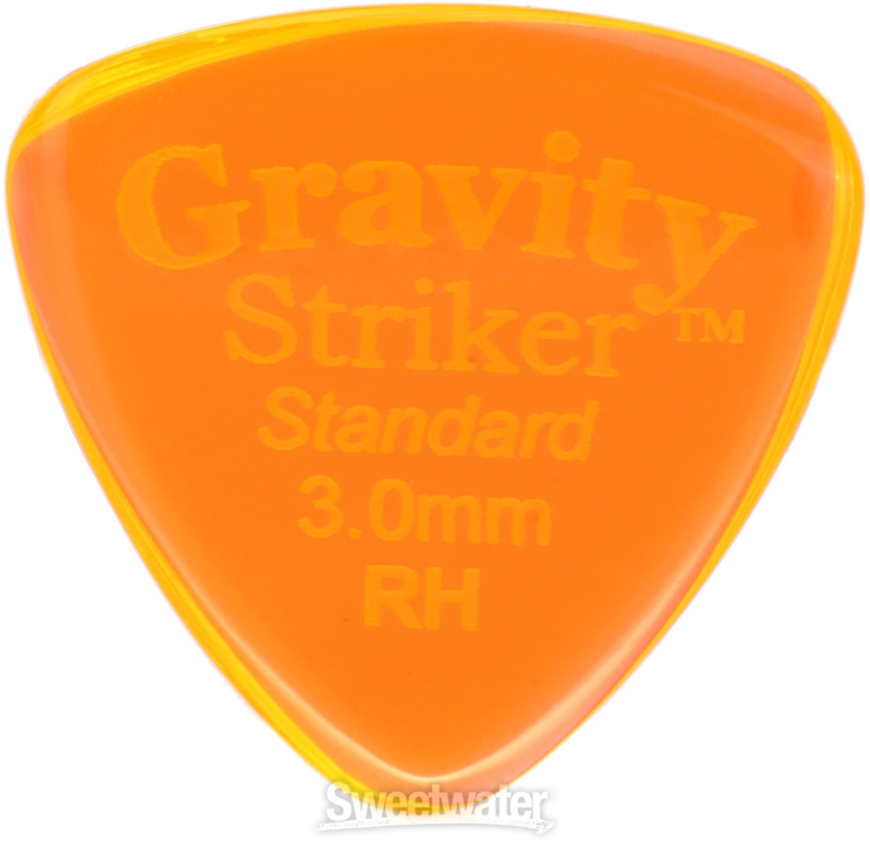 Gravity Picks Striker Speed Bevel Pick - Right-handed, Standard, 3mm,  Polished