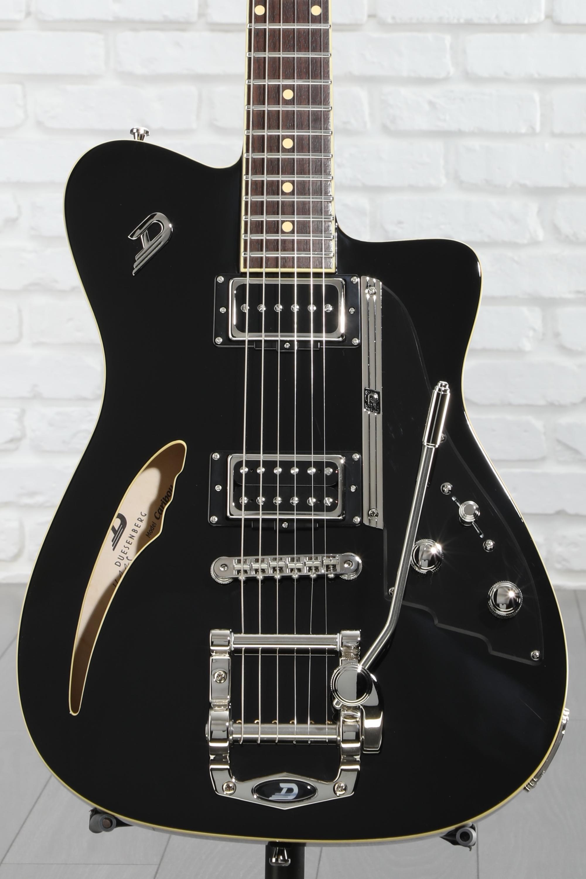 Duesenberg Caribou Electric Guitar - Black | Sweetwater