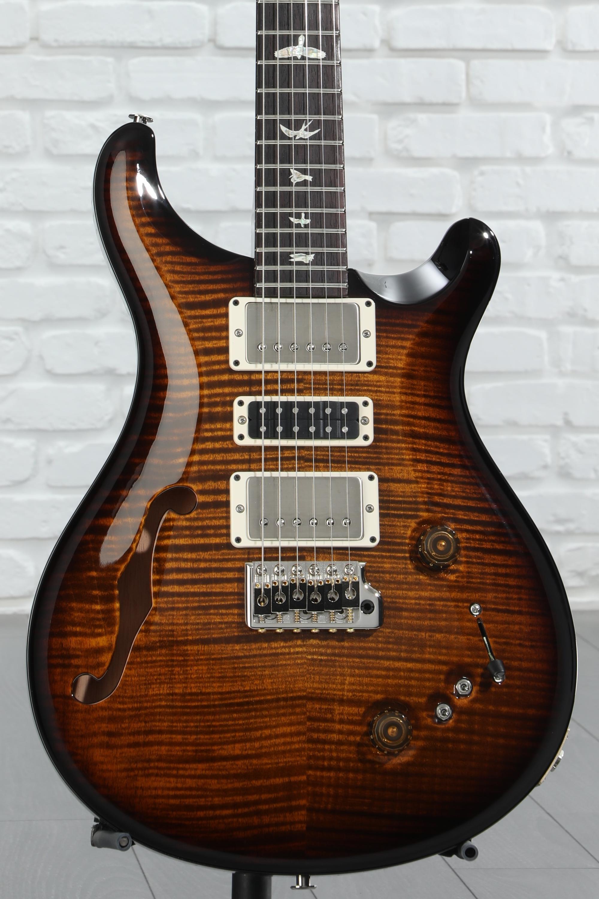 ギター PRS SPECIAL 22 SEMI-HOLLOW (2023) PRS Special Semi-Hollow Electric Guitar - Black Gold