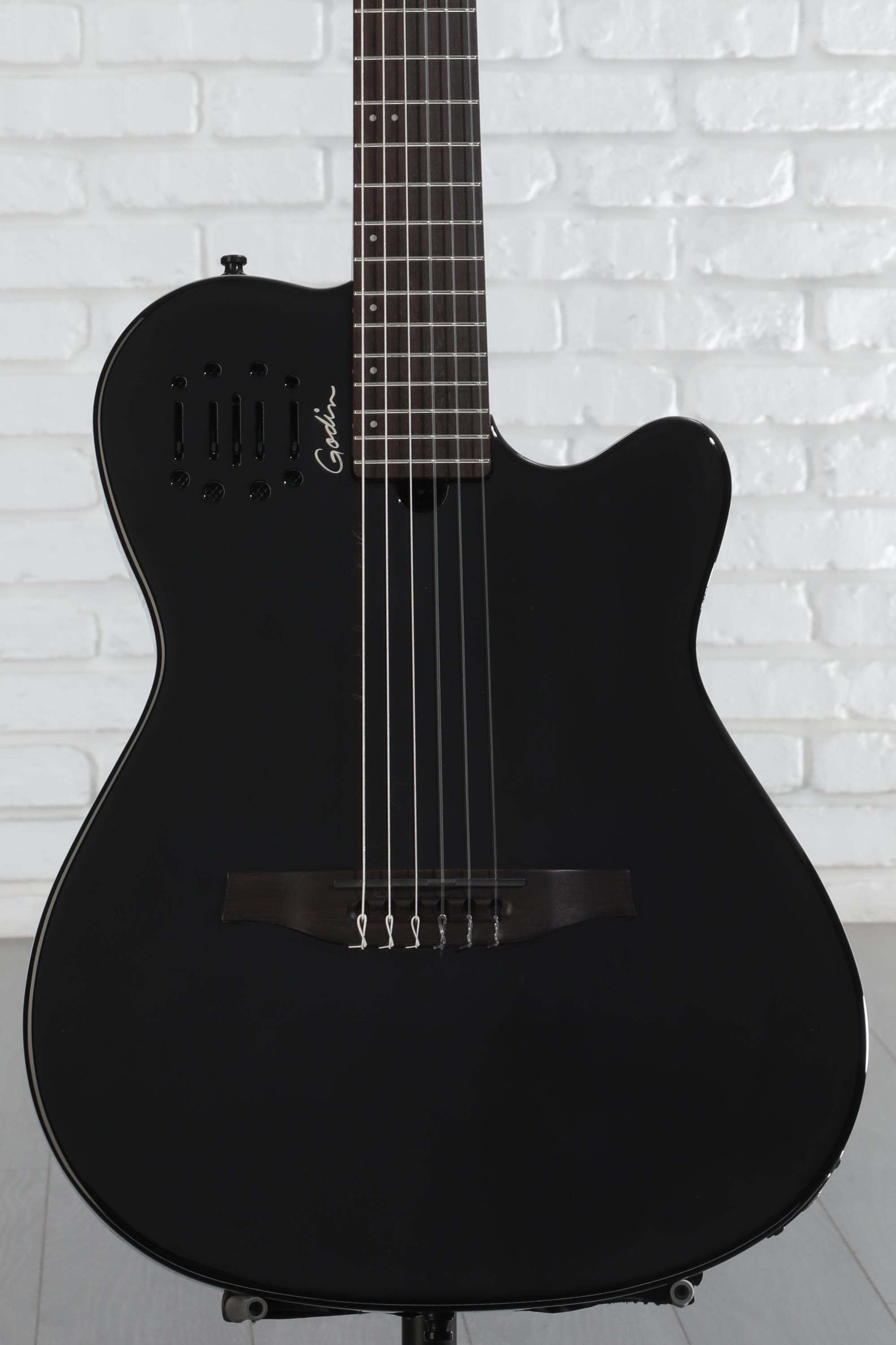 ギター Godin Multiac ACS-SA MultiacNylon BLACK Godin Multiac Mundial Nylon Acoustic-electric Guitar - Onyx
