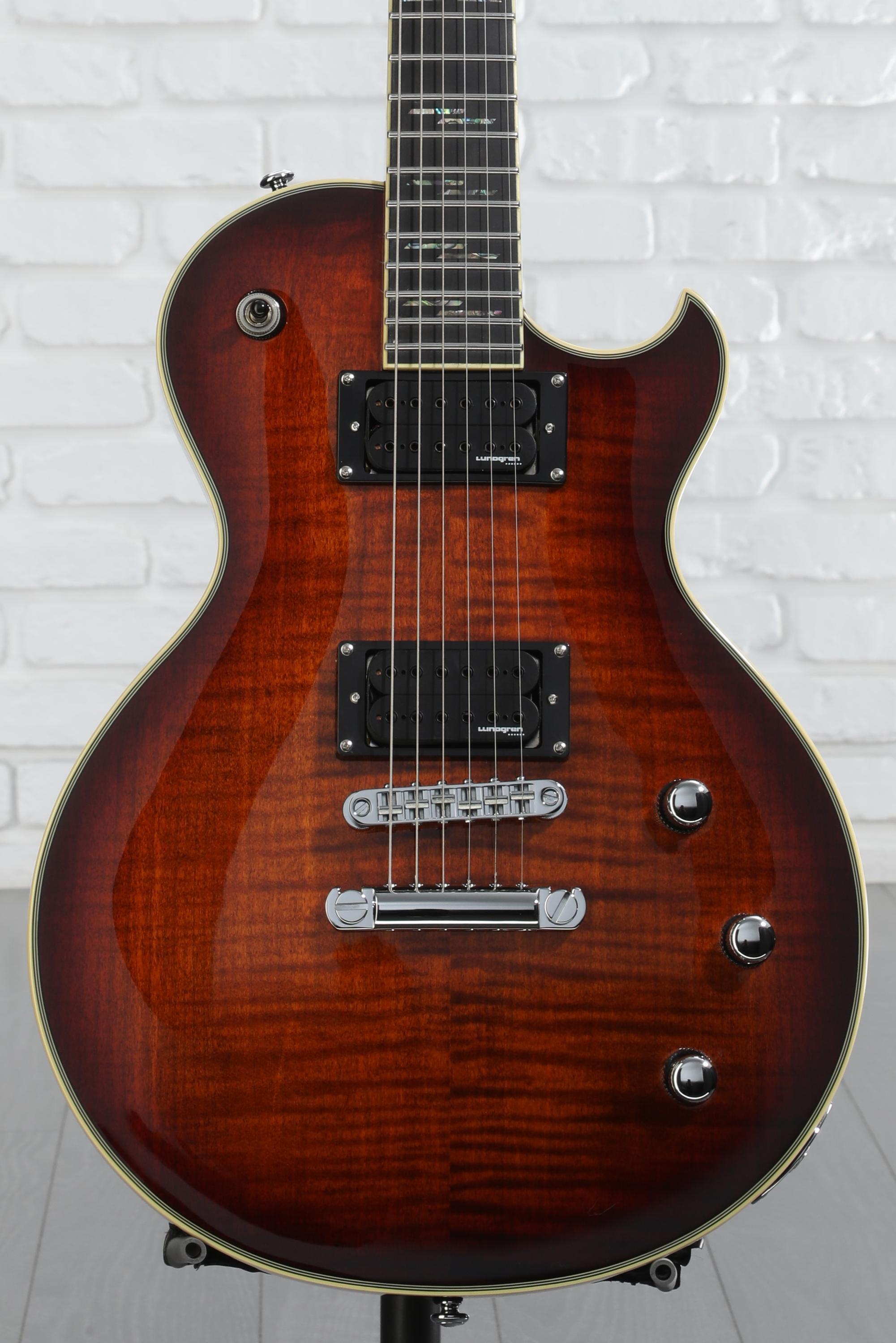 Schecter Solo-II Supreme Electric Guitar - Cat's Eye Black