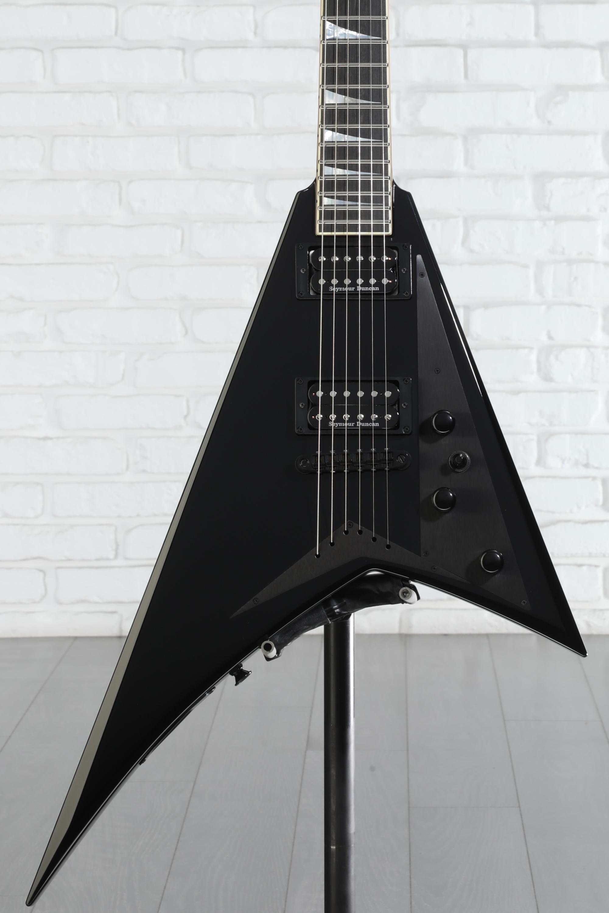 ギター Jackson USA RR1-T Jackson USA Select Randy Rhoads RR1T Electric Guitar - Gloss Black