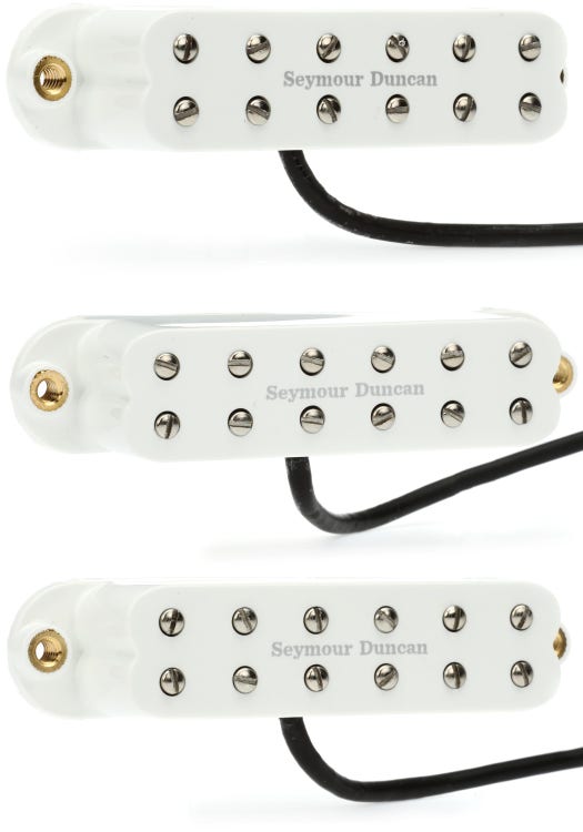 Seymour Duncan Billy Gibbon's Red Devil Strat 3-piece Pickup Set - White