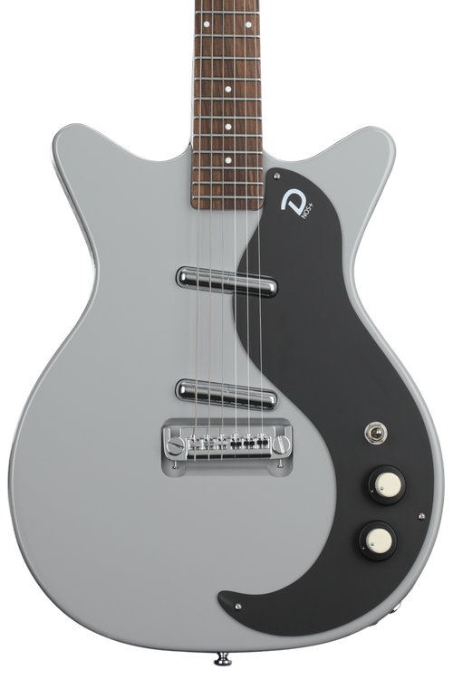 Danelectro '59M NOS+ Electric Guitar - Ice Gray | Sweetwater