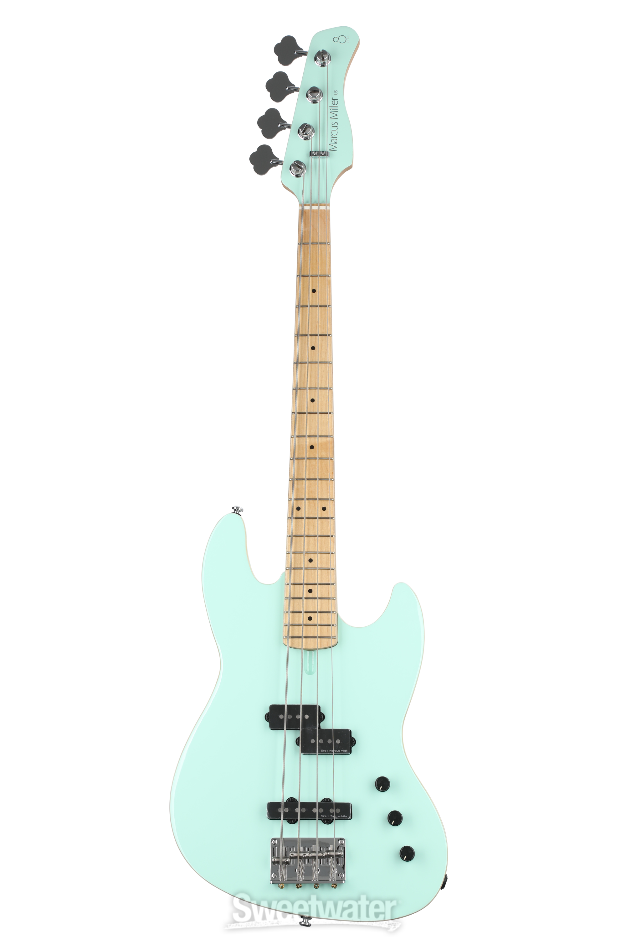 Sire Marcus Miller U5 Alder 4-string Bass Guitar - Mint | Sweetwater Sire Marcus Miller U5 Alder 4-string Bass Guitar - Mint | Sweetwater