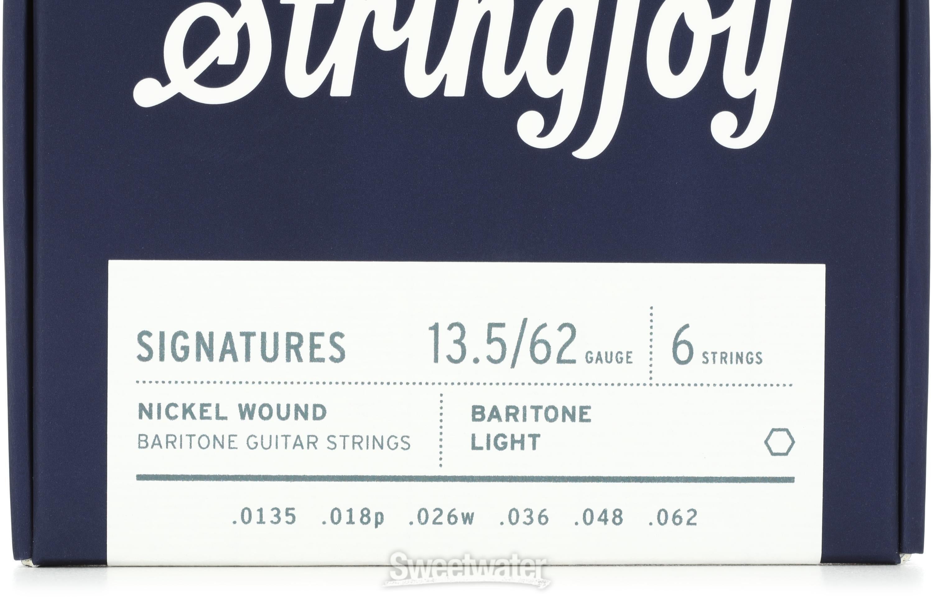 Stringjoy Signatures Nickel wound Balanced Electric Baritone