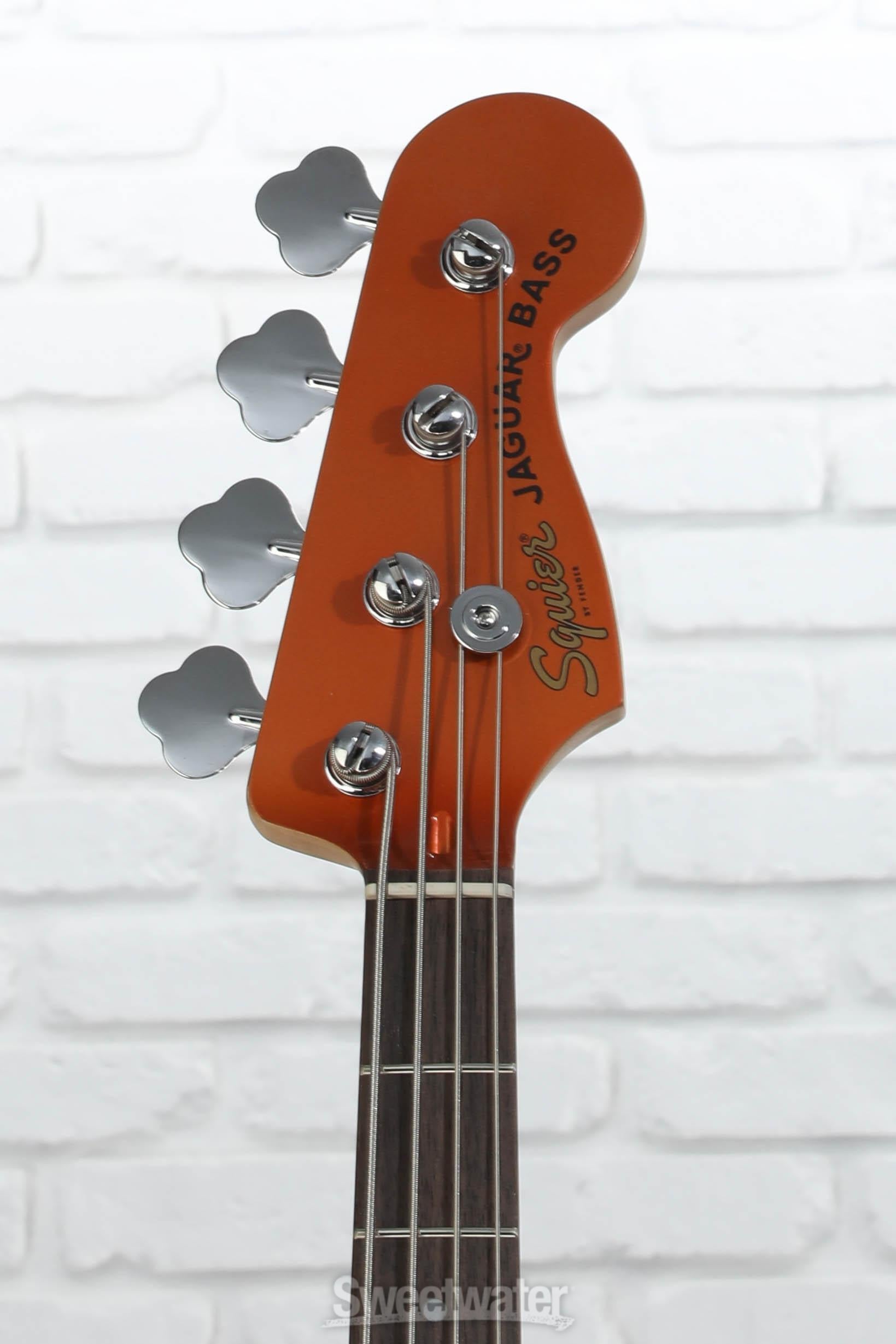 Squier Affinity Series Jaguar Bass H - Metallic Orange