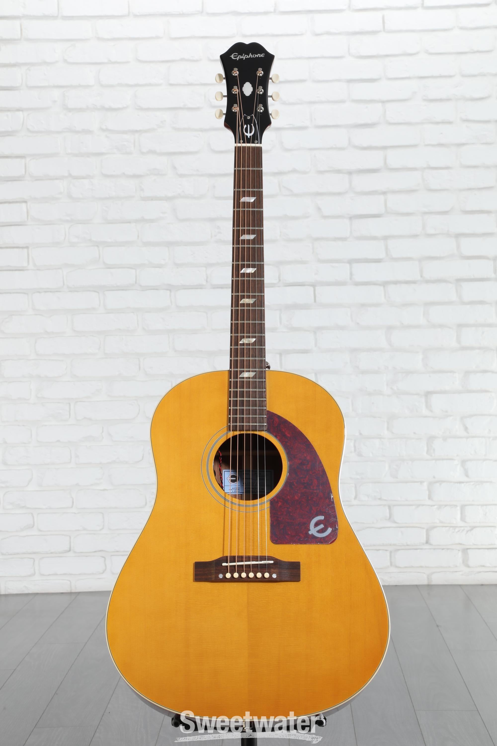 Epiphone Masterbilt Texan Acoustic-Electric Guitar - Antique