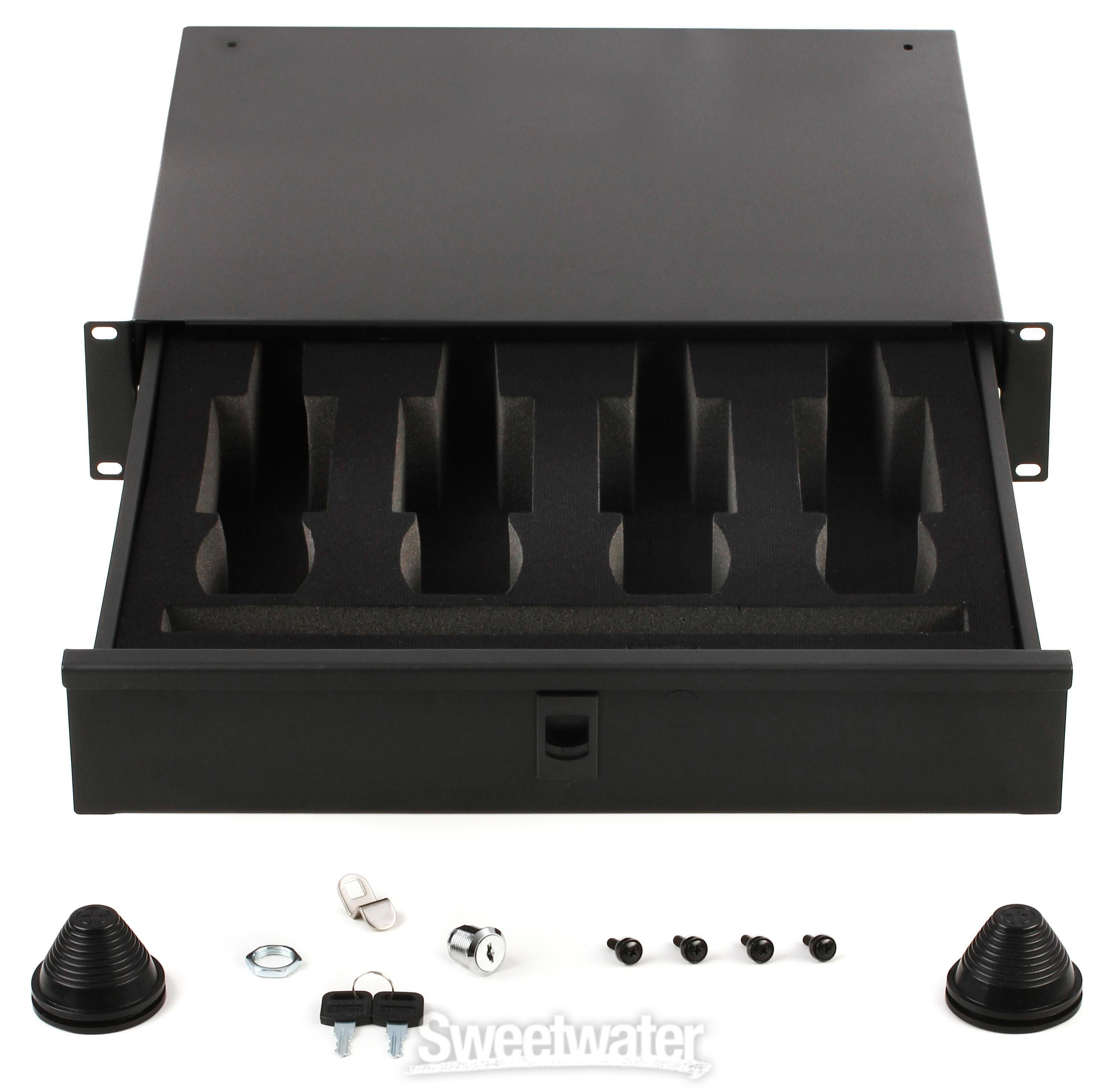 Gator GRW DRWWRLSS 2U Rack Drawer for Wireless Microphones