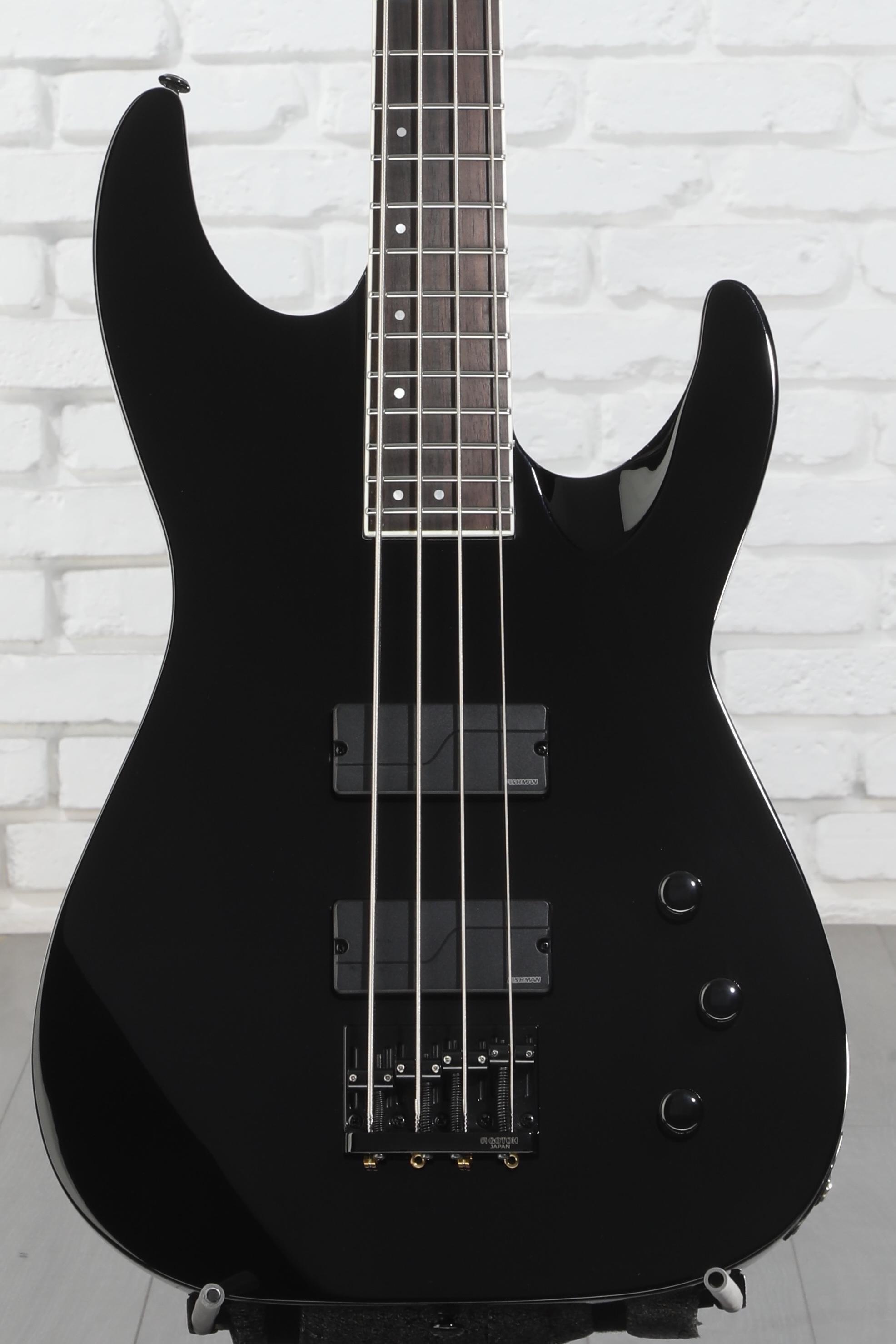 ESP LTD M-1004 Bass Guitar - Black | Sweetwater