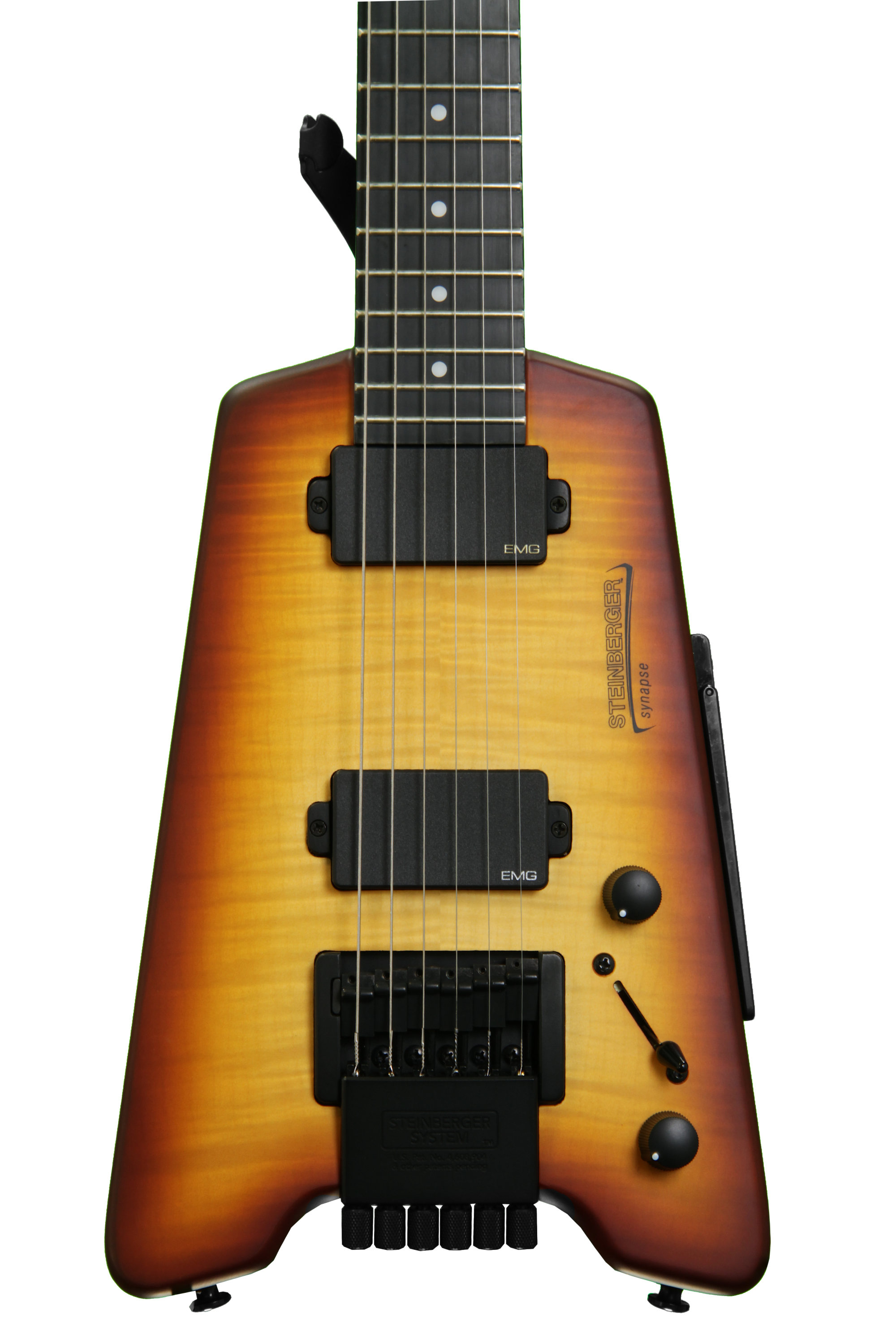 Steinberger SS-2F Custom - Transparent Amber | Sweetwater Steinberger SS-2F Custom - Transparent Amber | Sweetwater