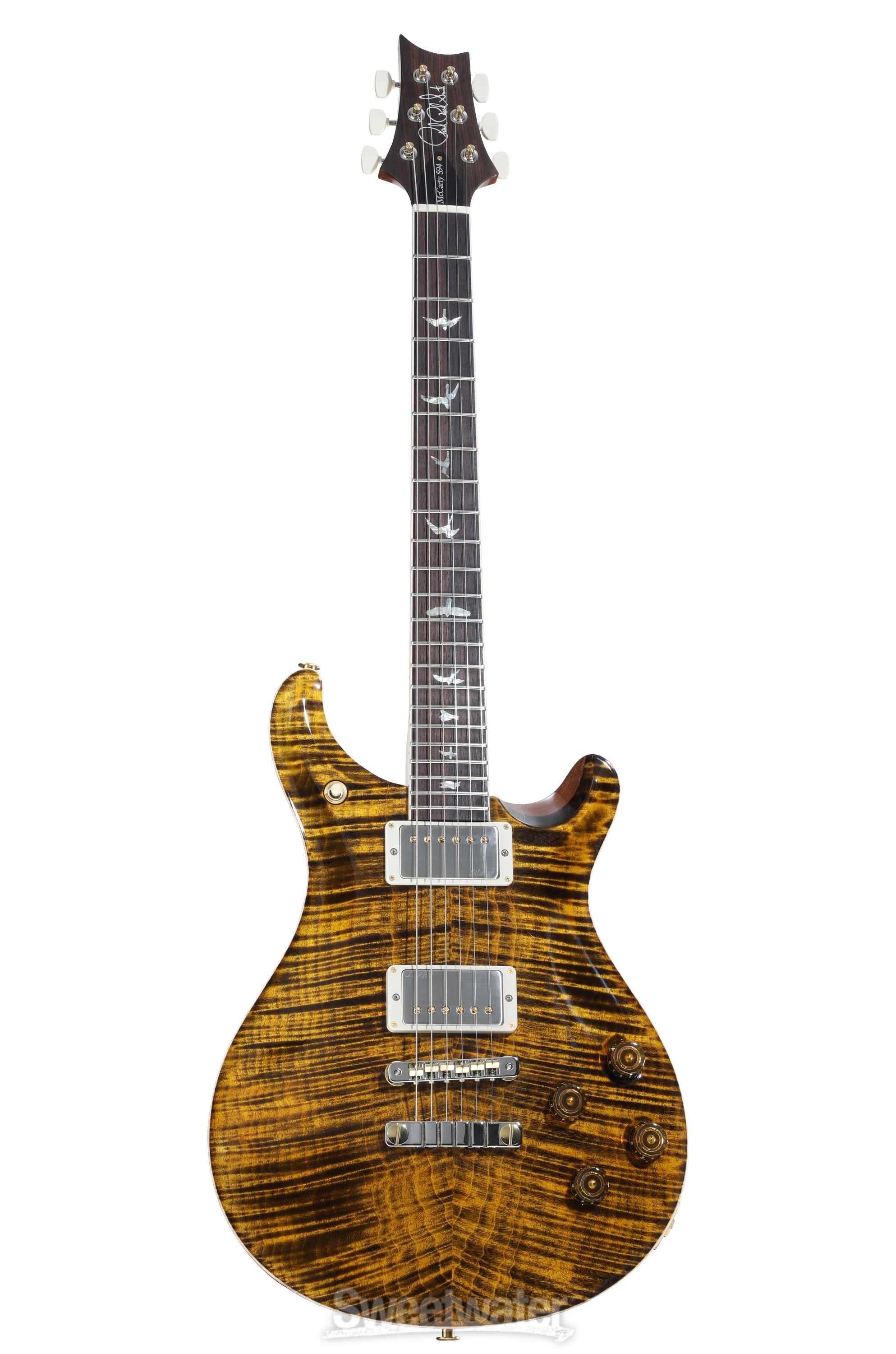 ギター PRS McCARTY 1ST 10top PRS McCarty 594 10-Top Electric Guitar - Yellow Tiger | Sweetwater