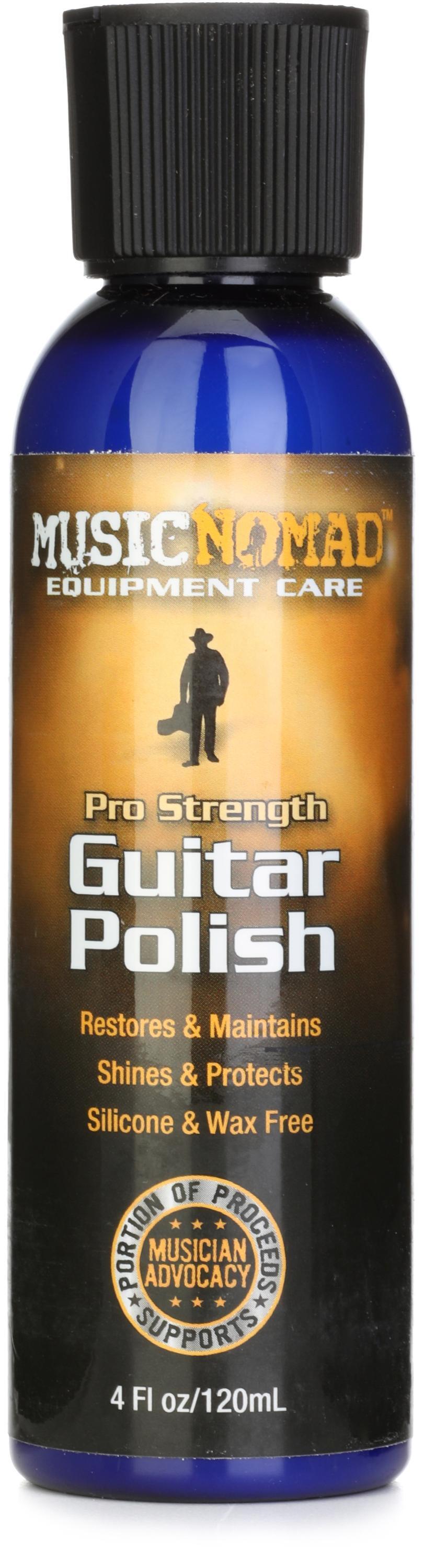 Music Nomad Premium Pro-Strength Guitar Polish, 4 oz.