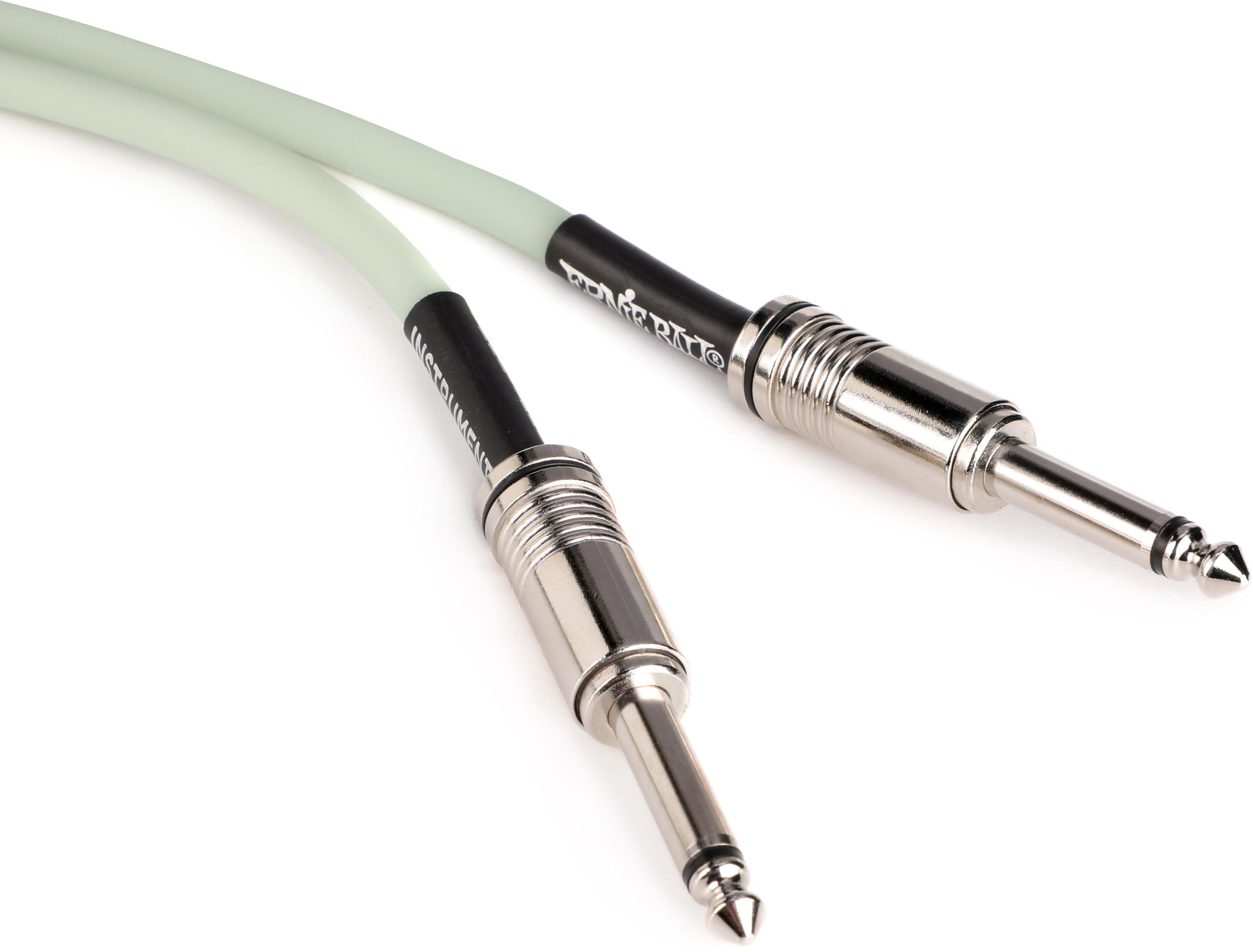 Photo of Ernie Ball Flex Instrument Cable - 20 foot, Glow in the Dark