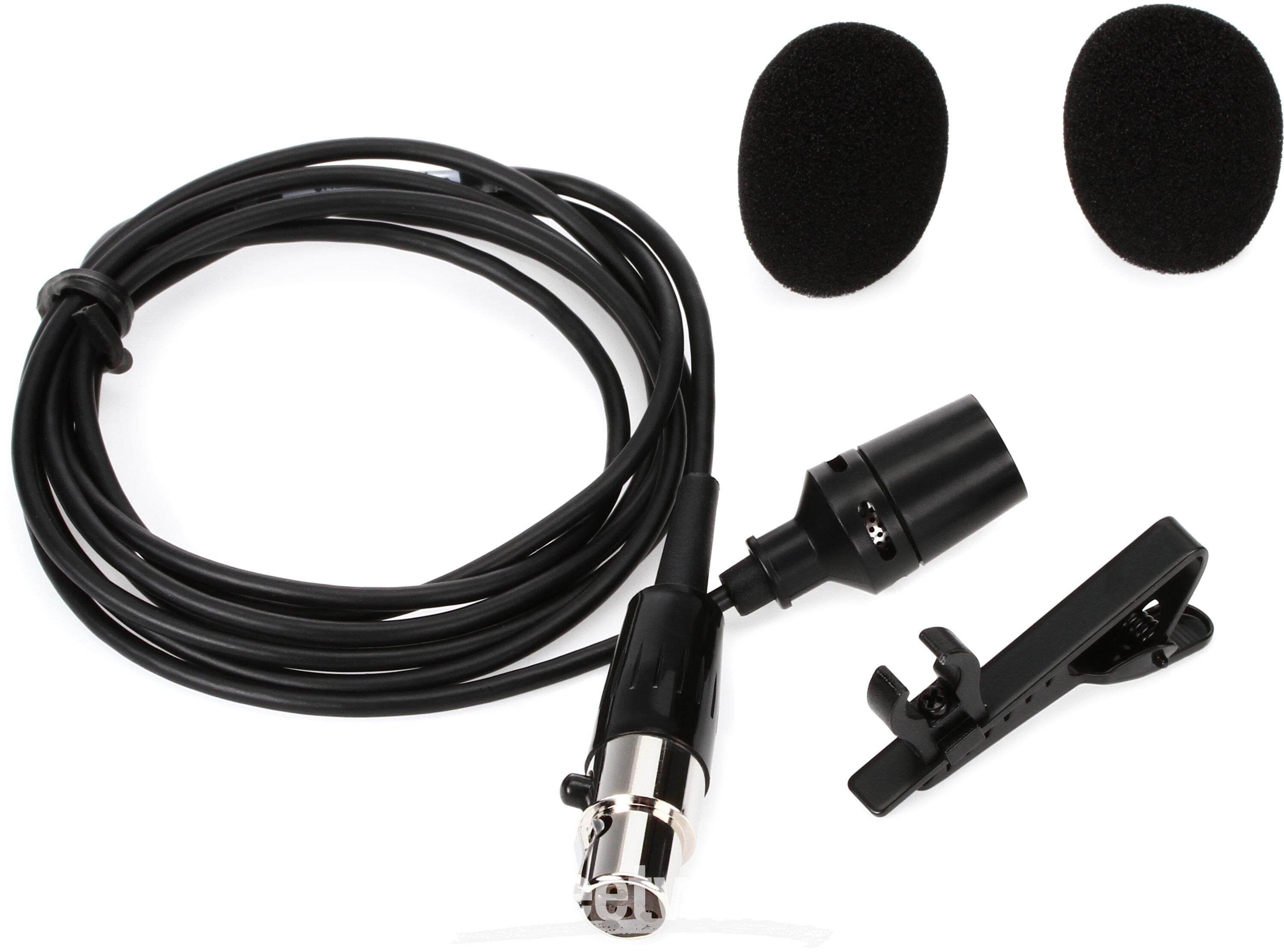 Shure CVL-TQG Lavalier Microphone for Shure Wireless | Sweetwater
