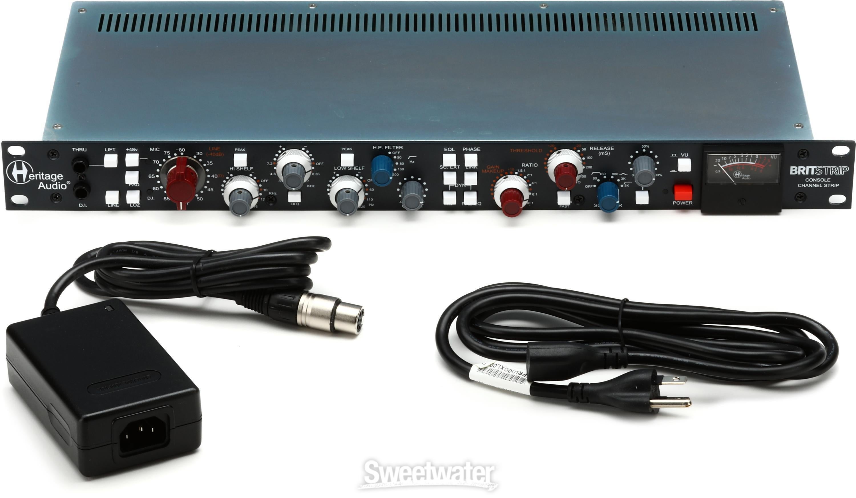 Heritage Audio BritStrip Channel Strip with Diode Bridge Compressor