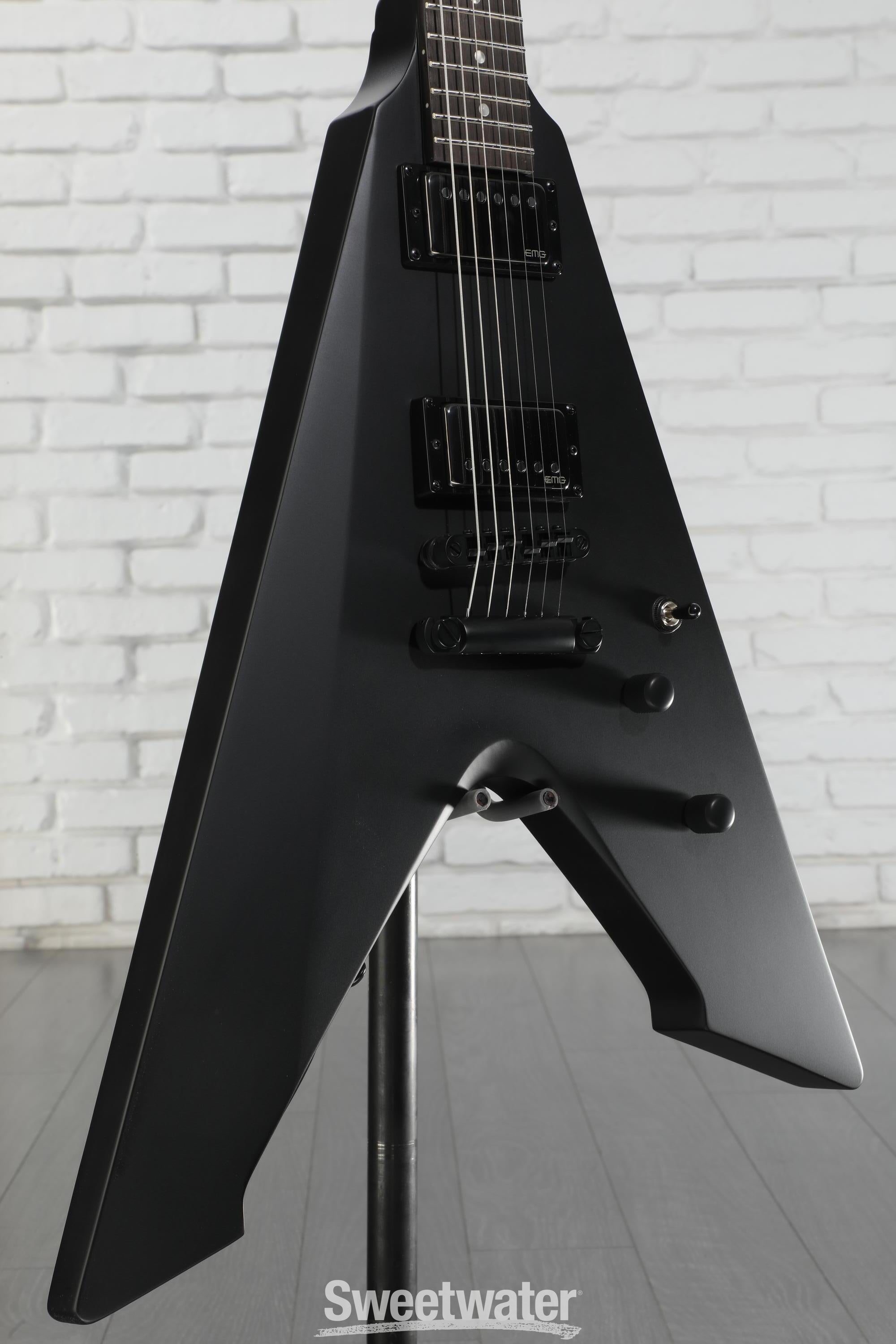 ESP LTD Vulture - Black Satin | Sweetwater