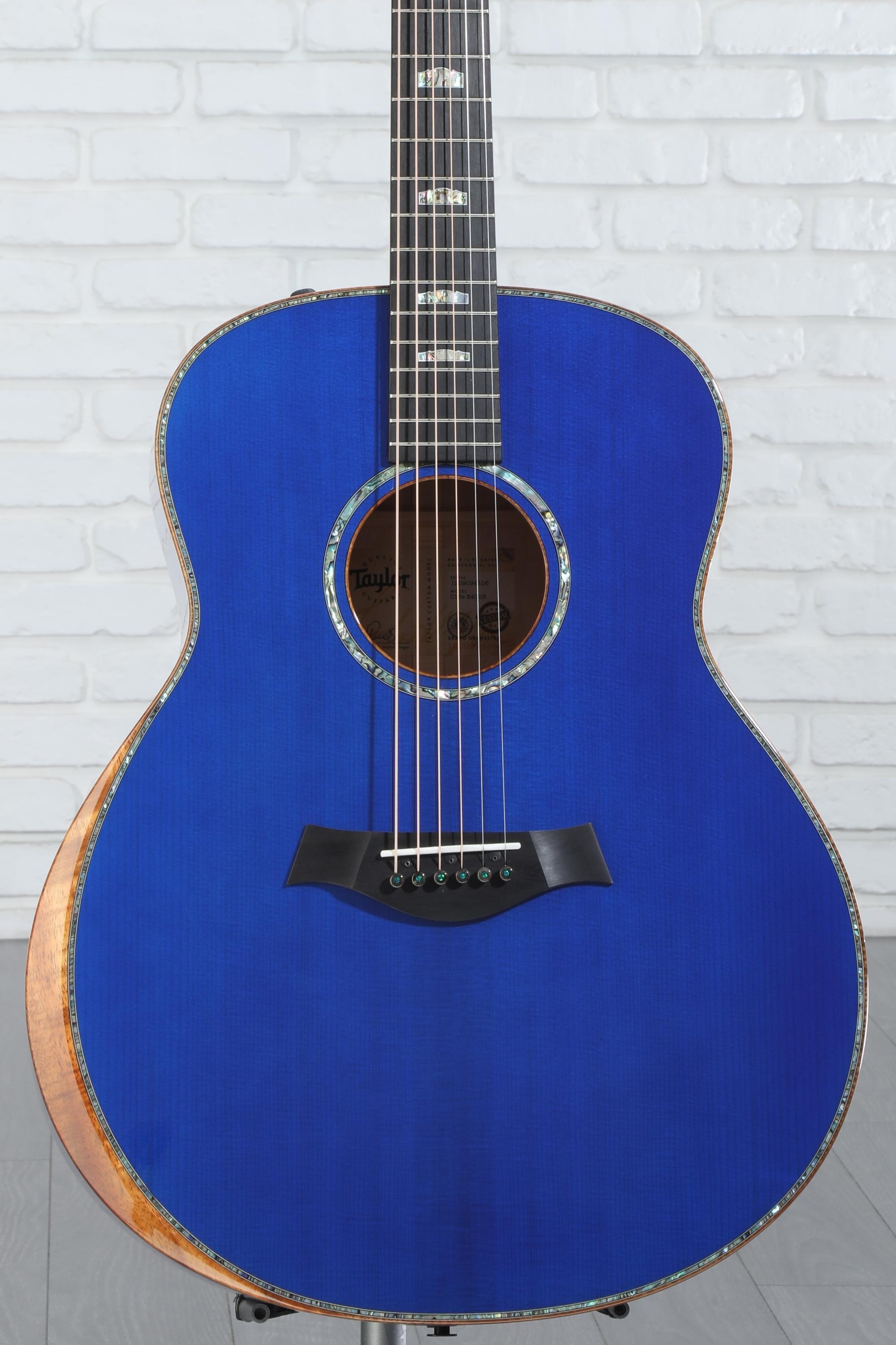 Taylor Custom Catch #3 Acoustic-electric Guitar - Royal Blue | Sweetwater