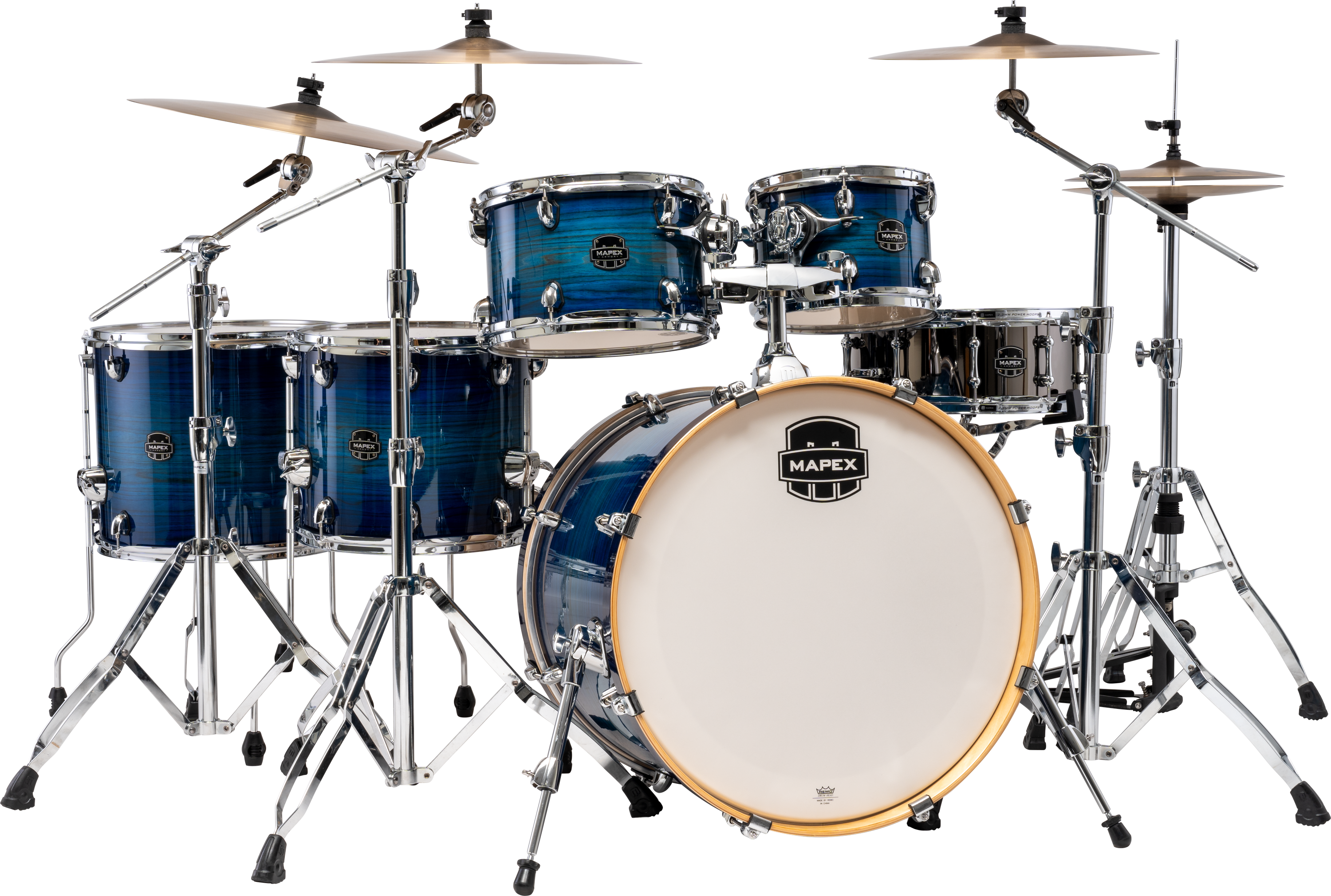 Mapex Armory AR628SFU 6-piece Studioease Fast Tom Shell Pack