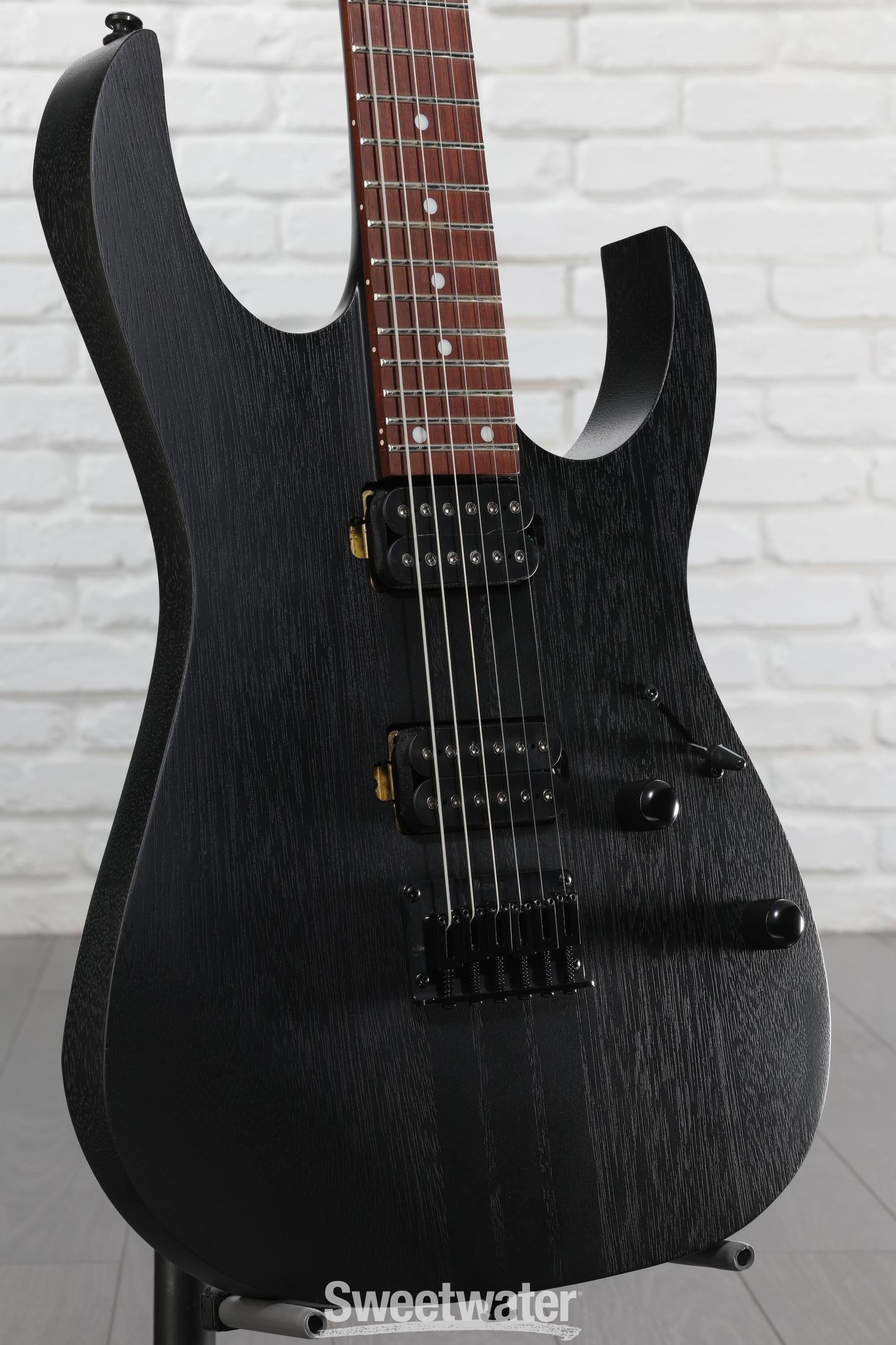 Ibanez Standard RGRT421 Electric Guitar - Weathered Black | Sweetwater