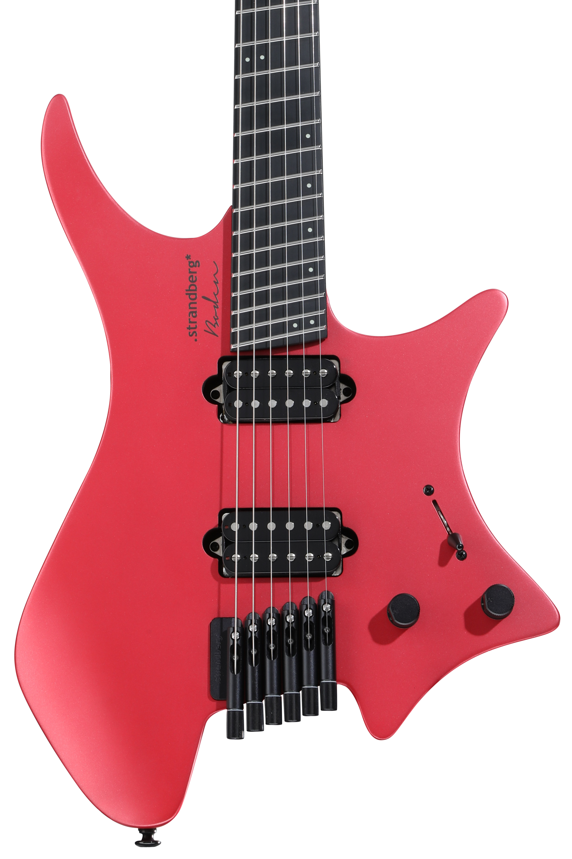 Strandberg Boden Metal NX 6 Electric Guitar - Blood Red | Sweetwater