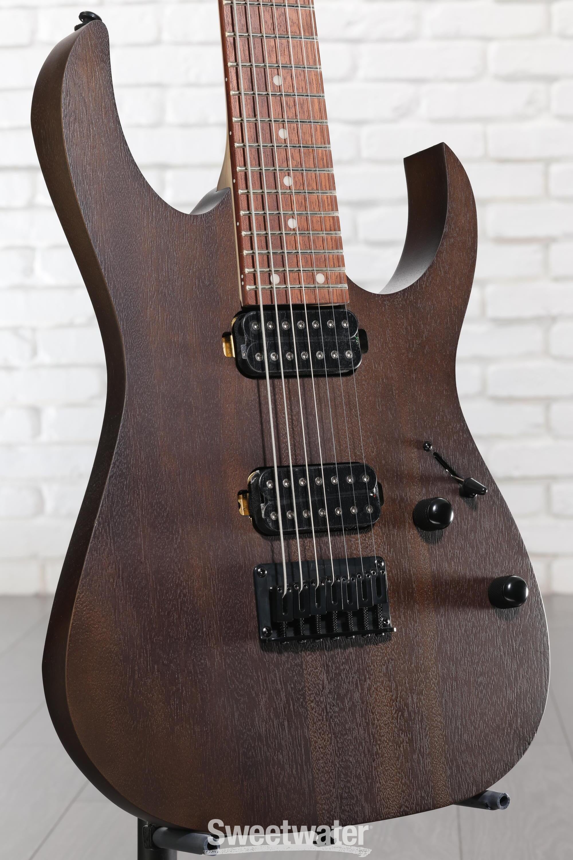 Ibanez RG7421 7-string Electric Guitar - Walnut Flat | Sweetwater