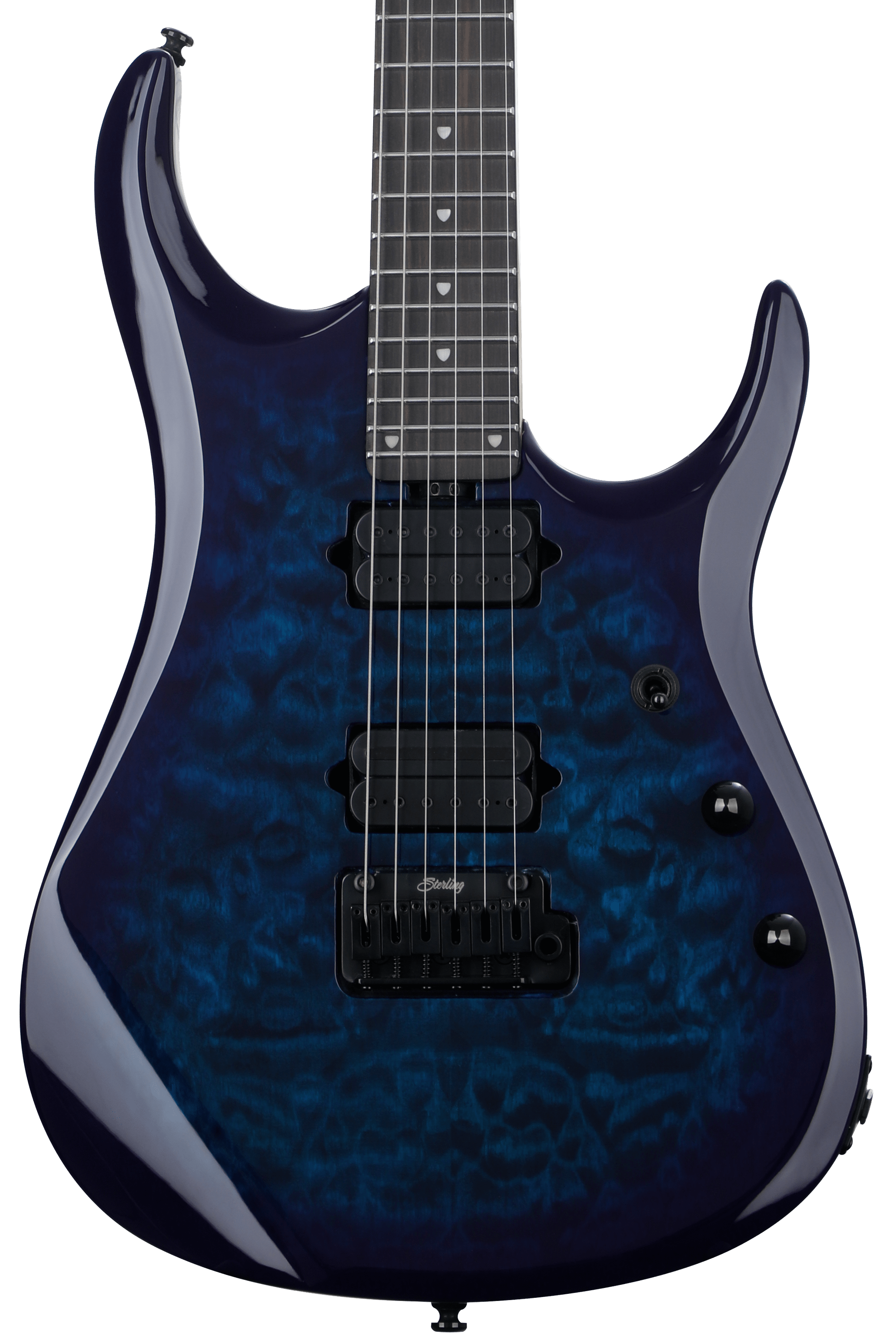 Sterling By Music Man John Petrucci Dimarzio JP150DQM Electric Guitar -  Cerulean Paradise