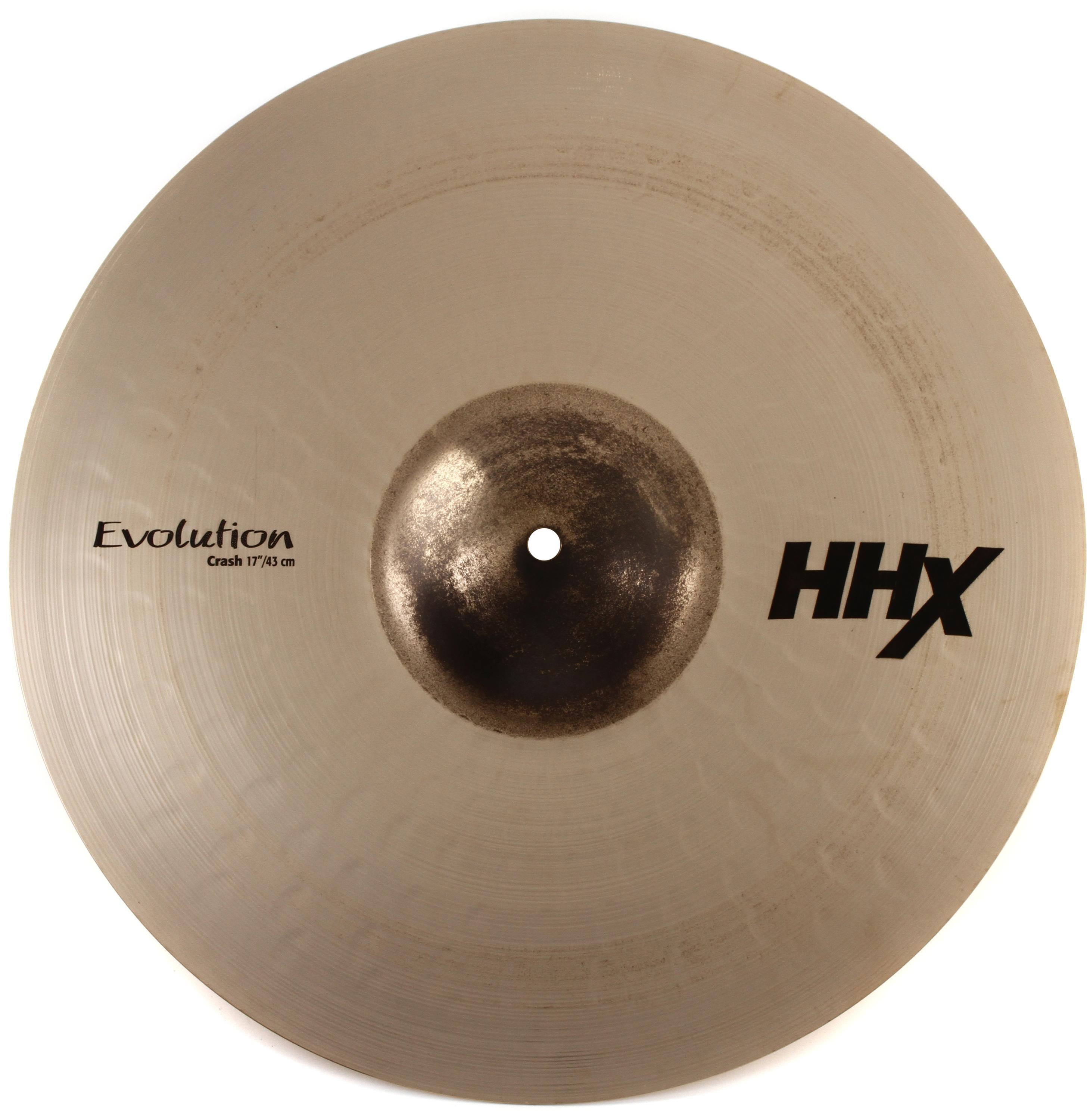 Sabian 17 inch HHX Evolution Crash Cymbal - Brilliant Finish