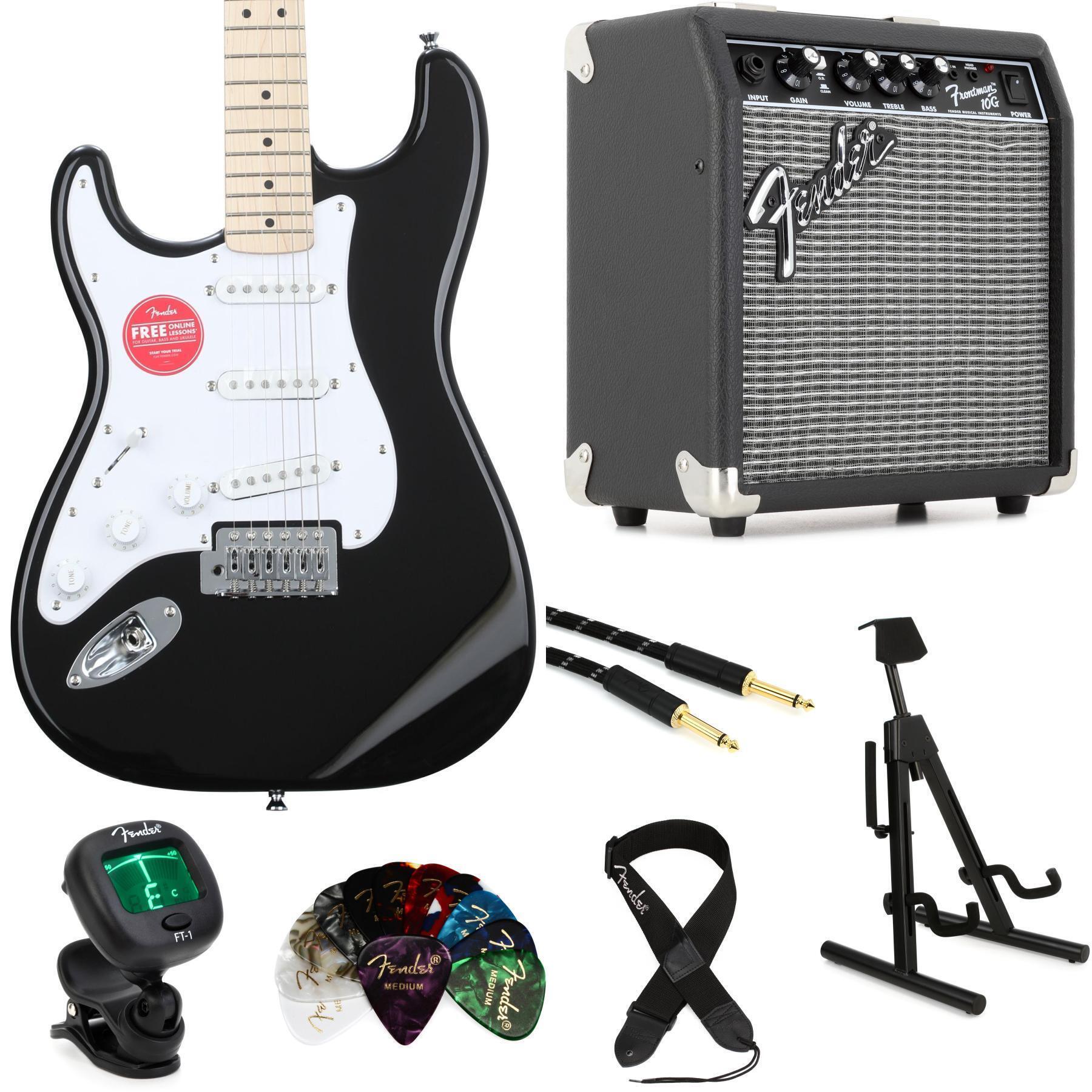 Squier Sonic Stratocaster Left-handed Electric Guitar and Fender